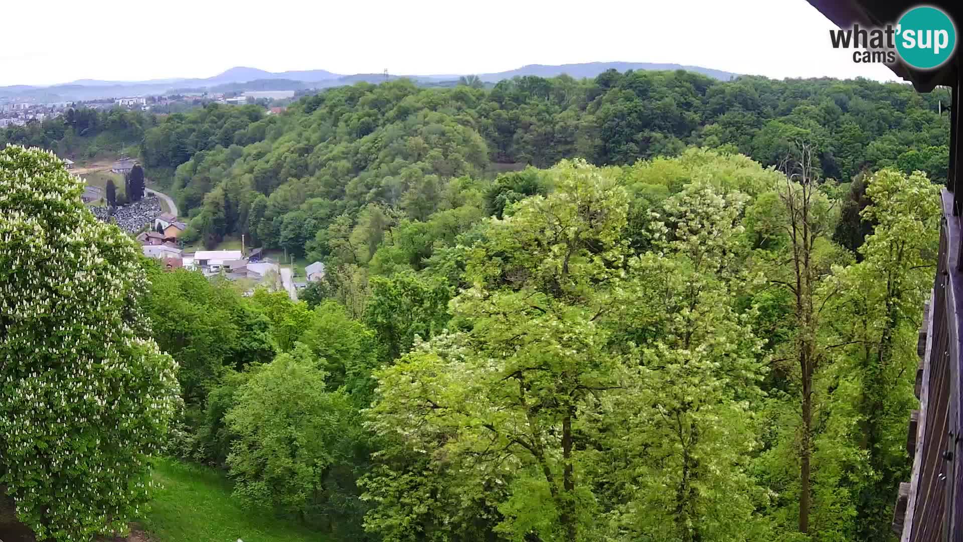 Webcam Karlovac Dubovac Castle – Live View of Karlovac’s Historic Landmark