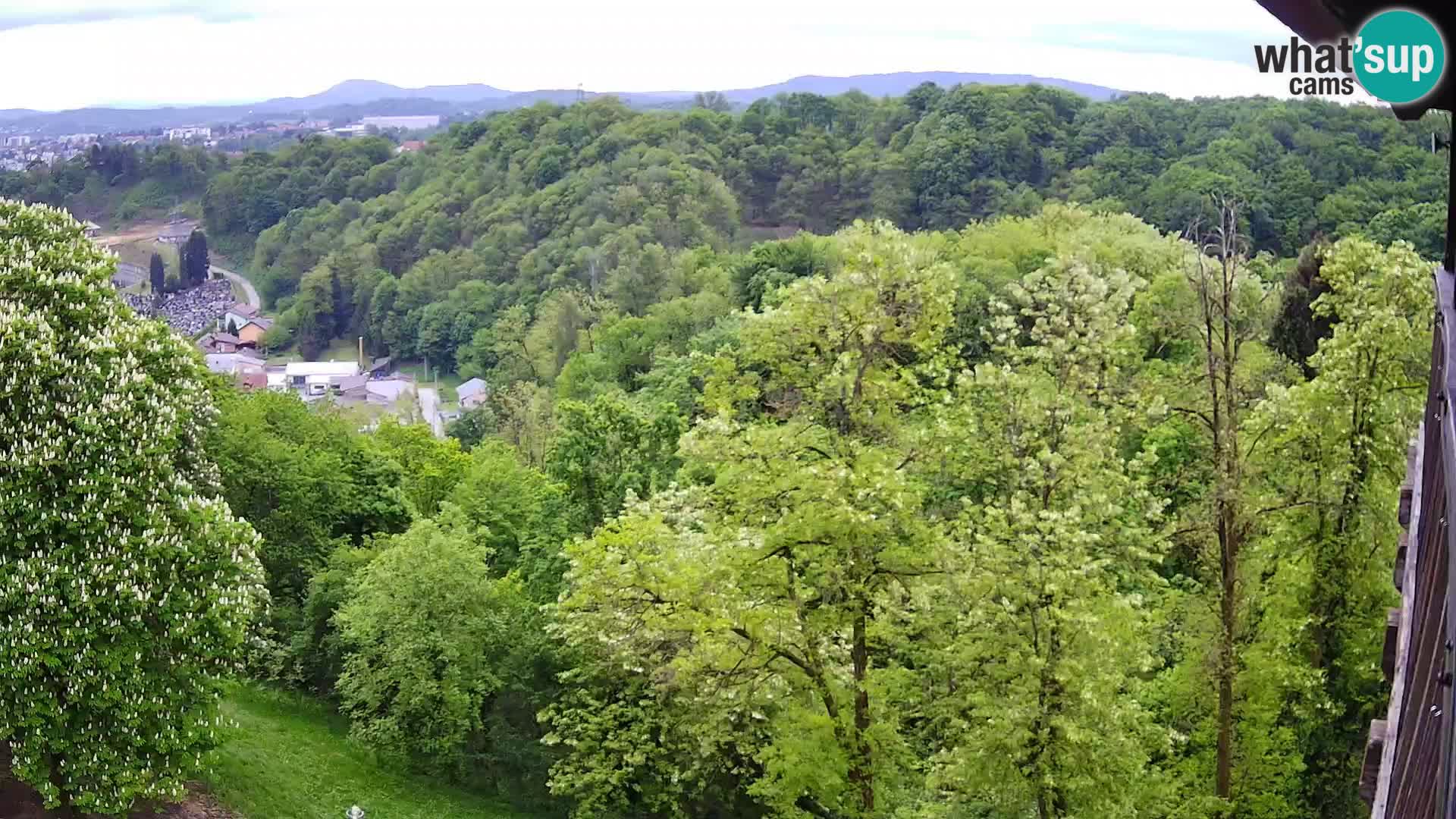 Webcam Castello Dubovac Karlovac – Vista Live sul Castello Storico