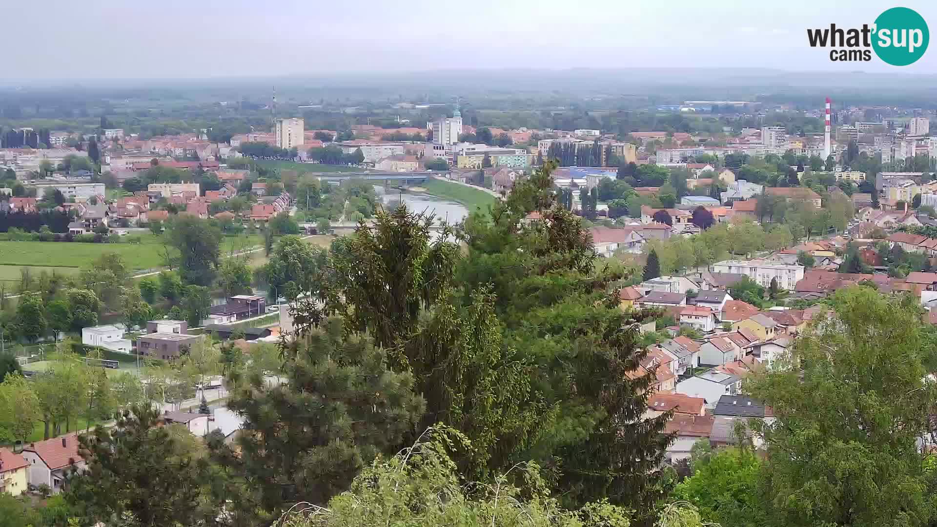 Webcam Karlovac Château Dubovac – Vue en direct de ce monument historique