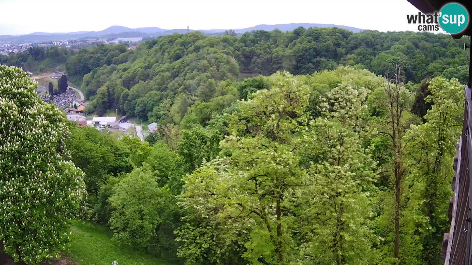 Web kamera Karlovac – Dvorac Dubovac uživo