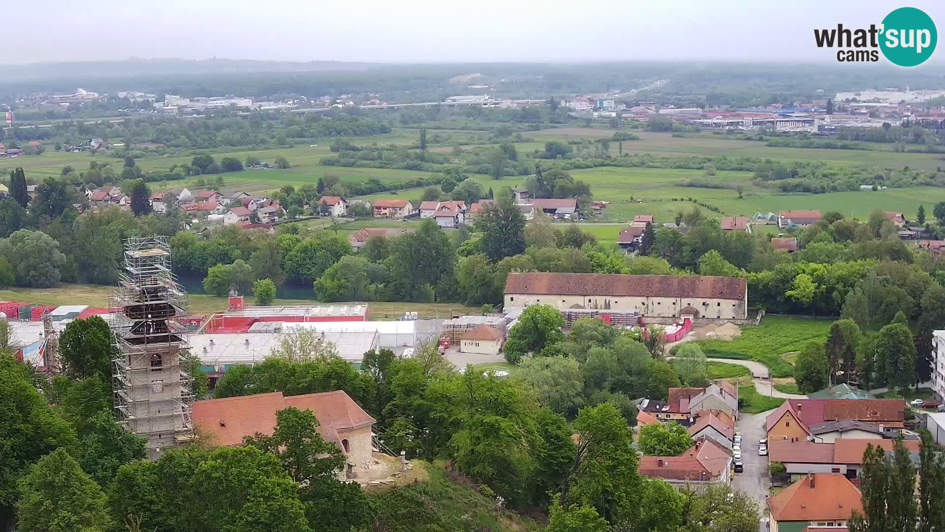 Web kamera Karlovac – Dvorac Dubovac uživo