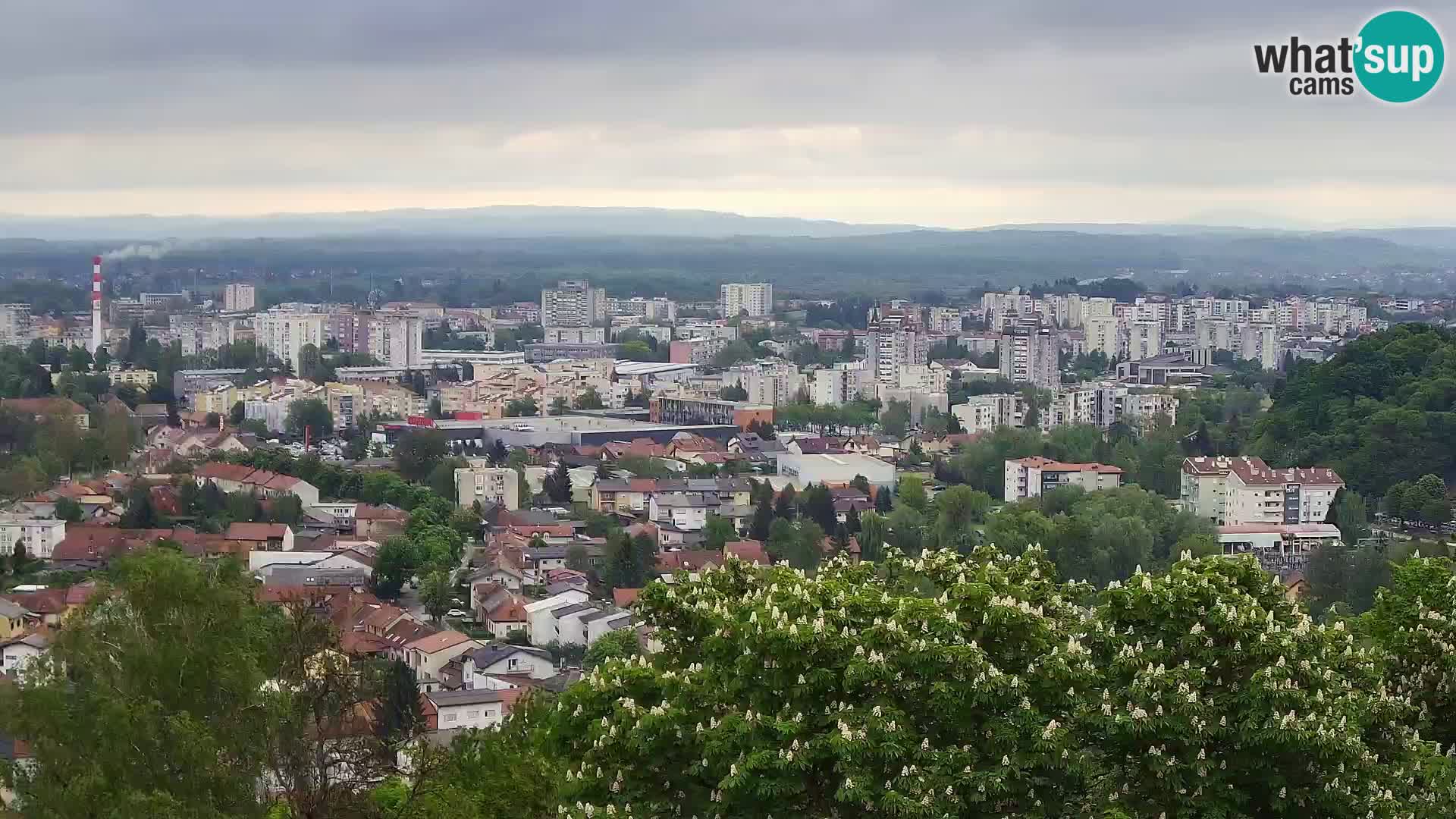 Webcam Karlovac Château Dubovac – Vue en direct de ce monument historique
