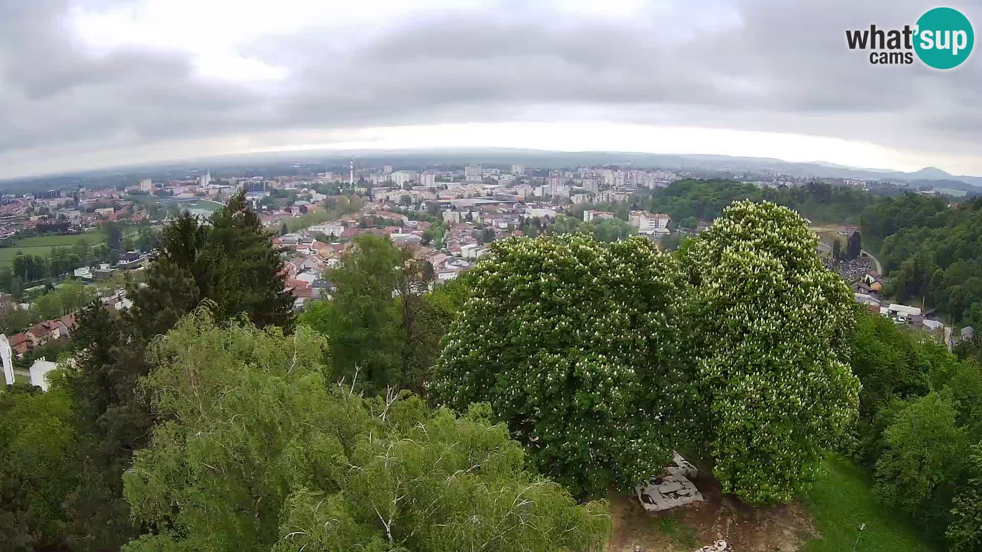 Webcam Karlovac Dubovac Castle – Live View of Karlovac’s Historic Landmark