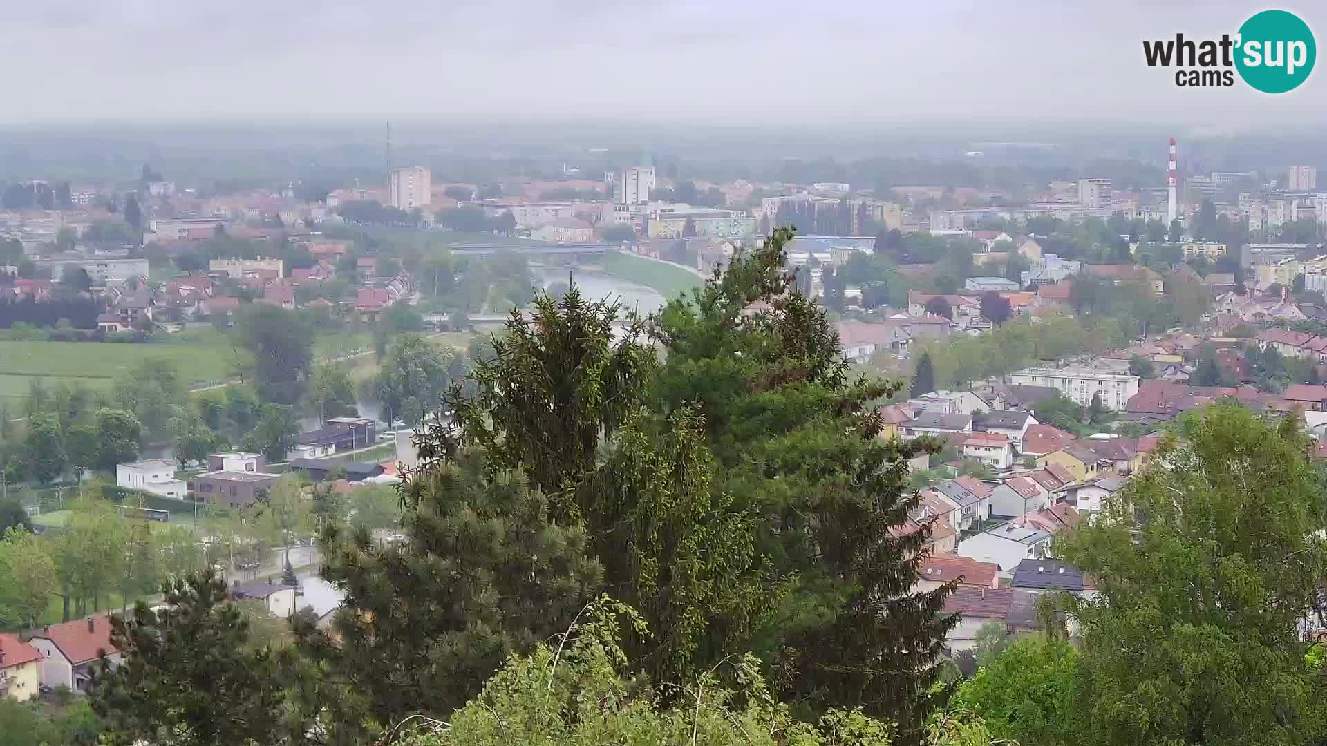 Web kamera Karlovac – Dvorac Dubovac uživo