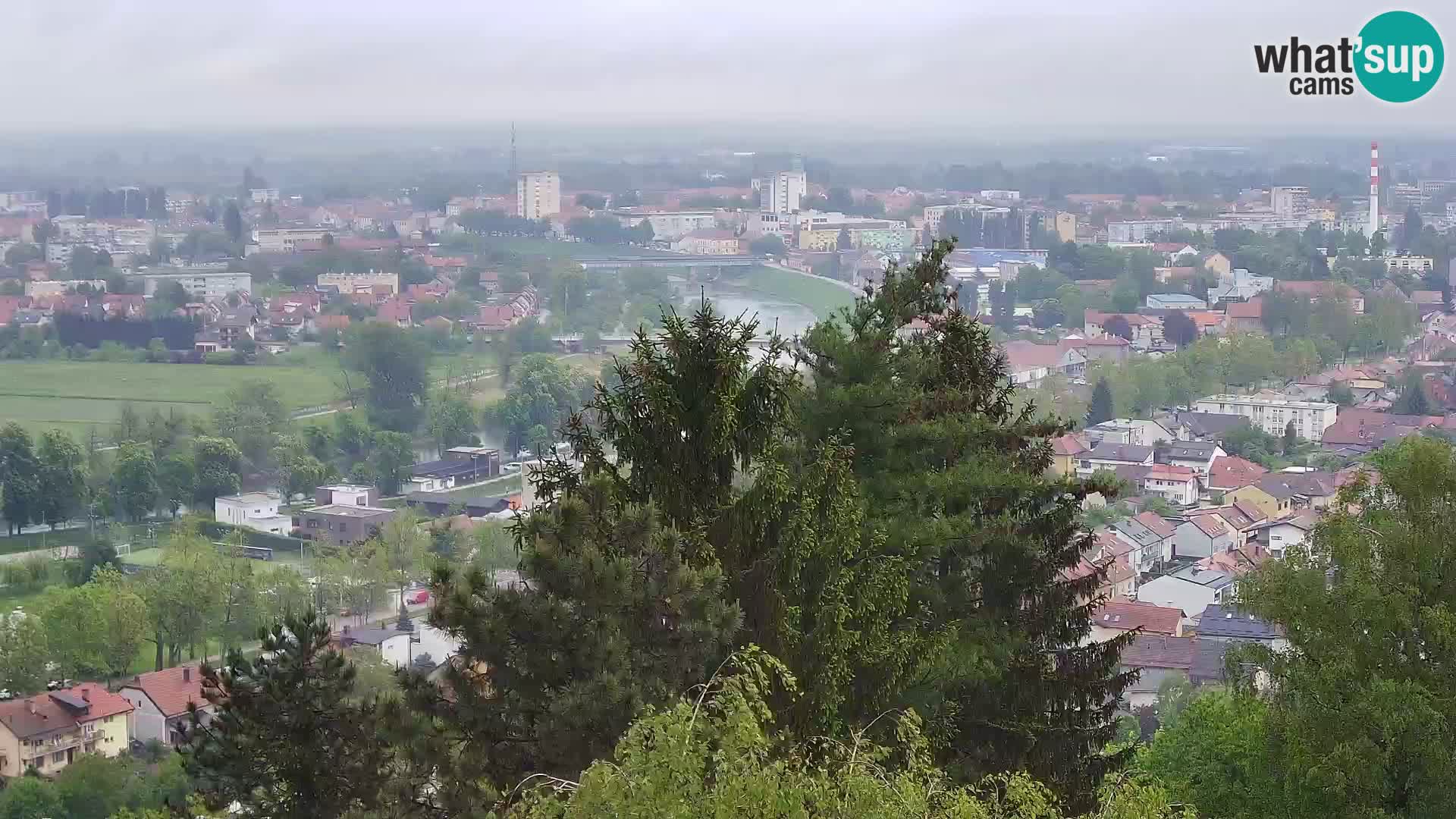 Webcam Karlovac Château Dubovac – Vue en direct de ce monument historique