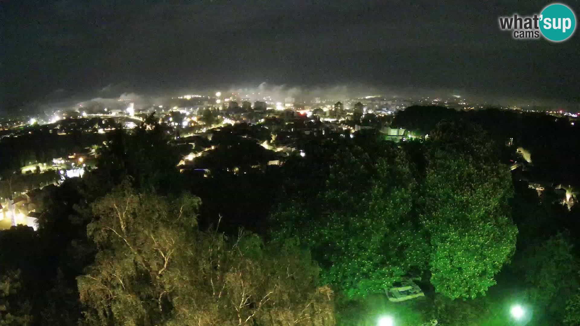 Webcam Karlovac Château Dubovac – Vue en direct de ce monument historique