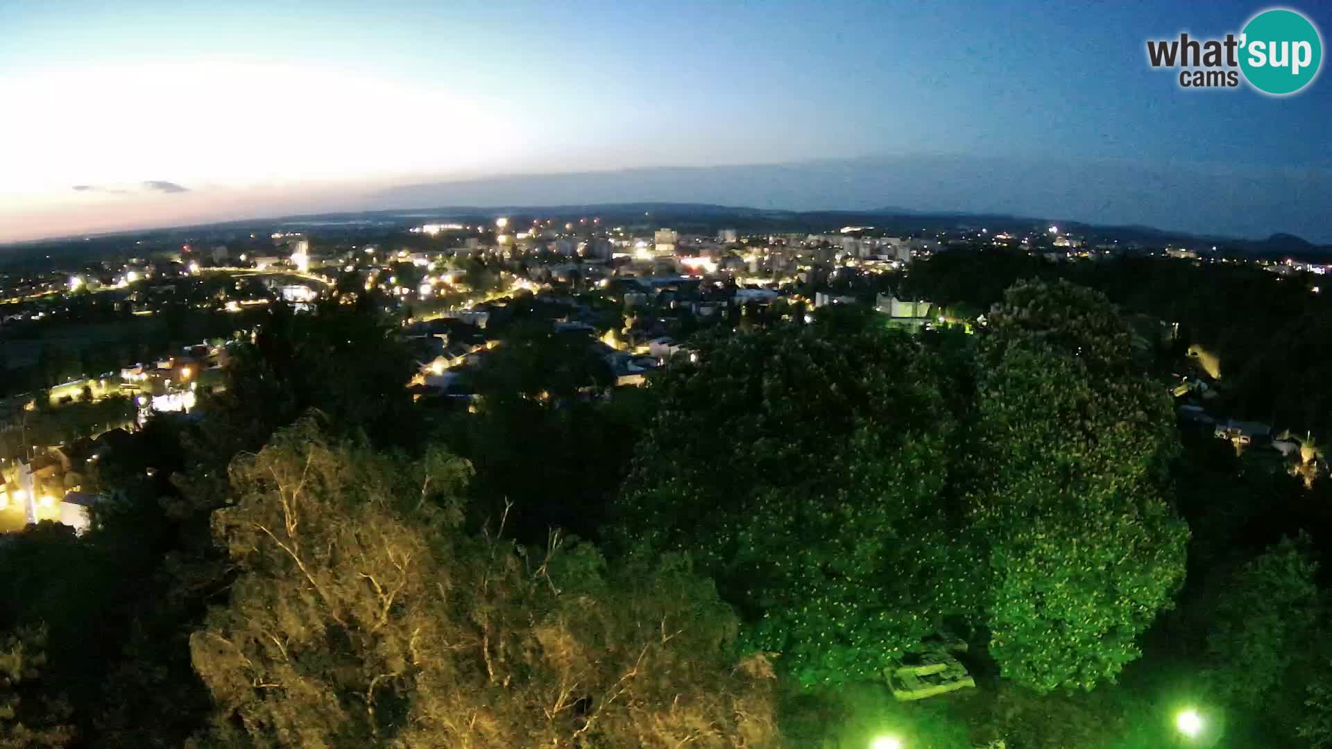 Webcam Karlovac Château Dubovac – Vue en direct de ce monument historique