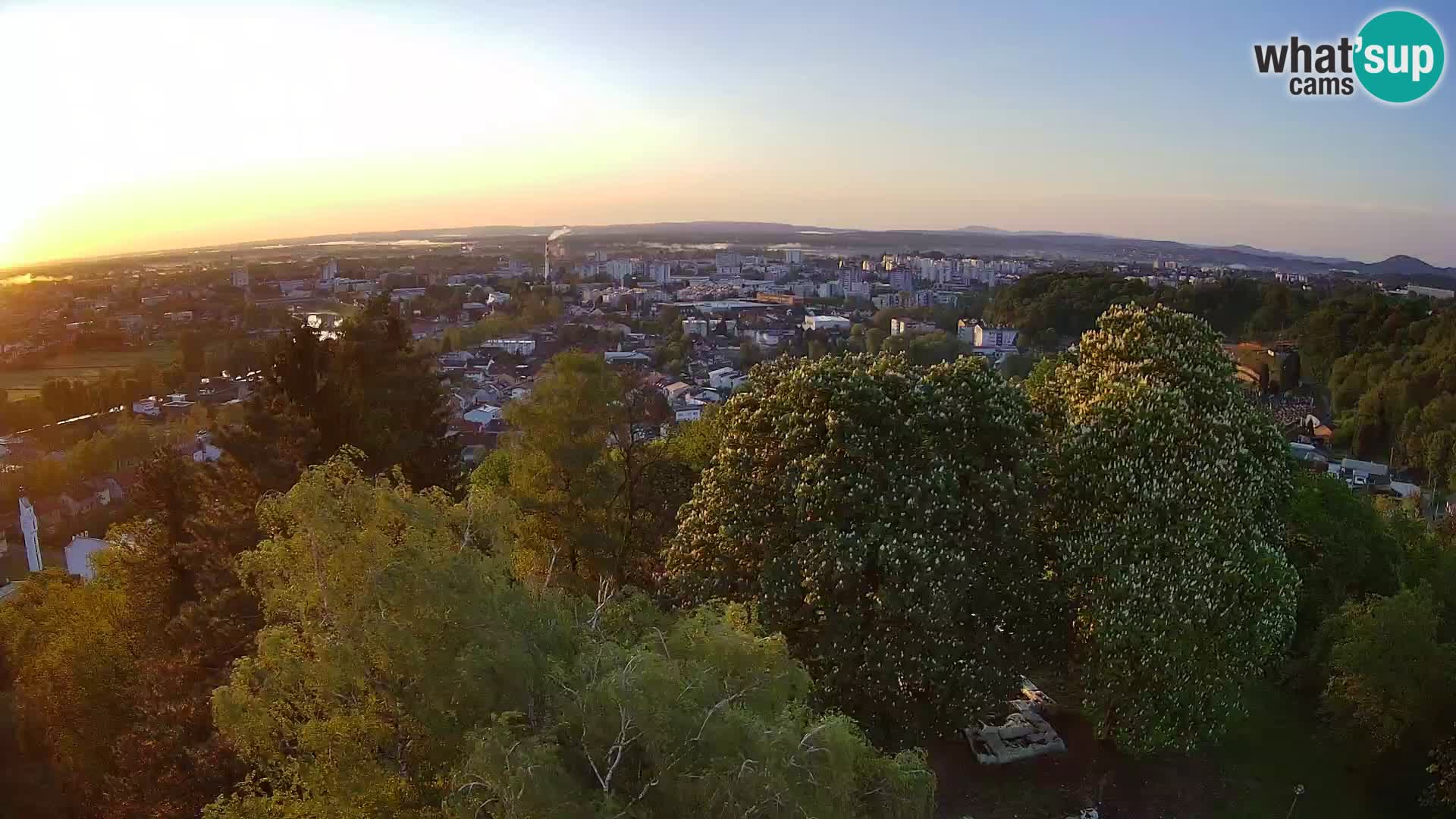 Webcam Karlovac Château Dubovac – Vue en direct de ce monument historique