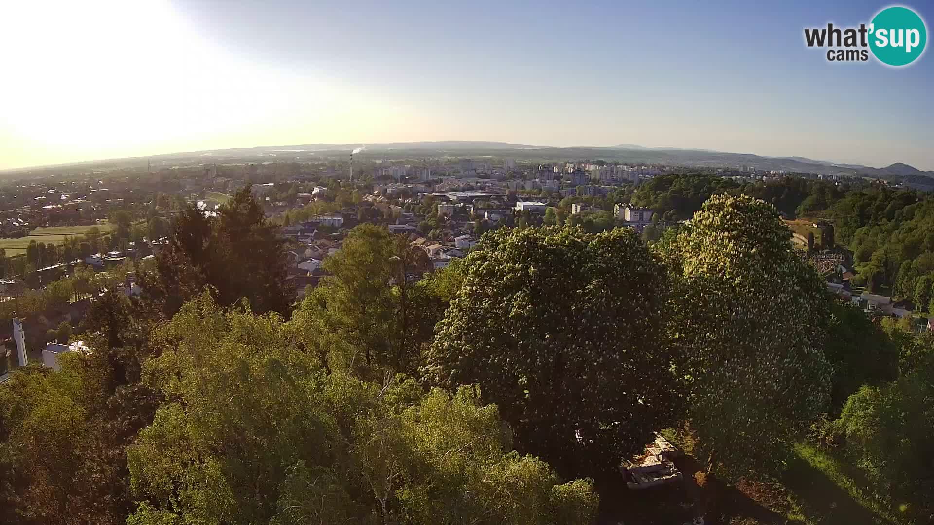 Webcam Karlovac Dubovac Castle – Live View of Karlovac’s Historic Landmark