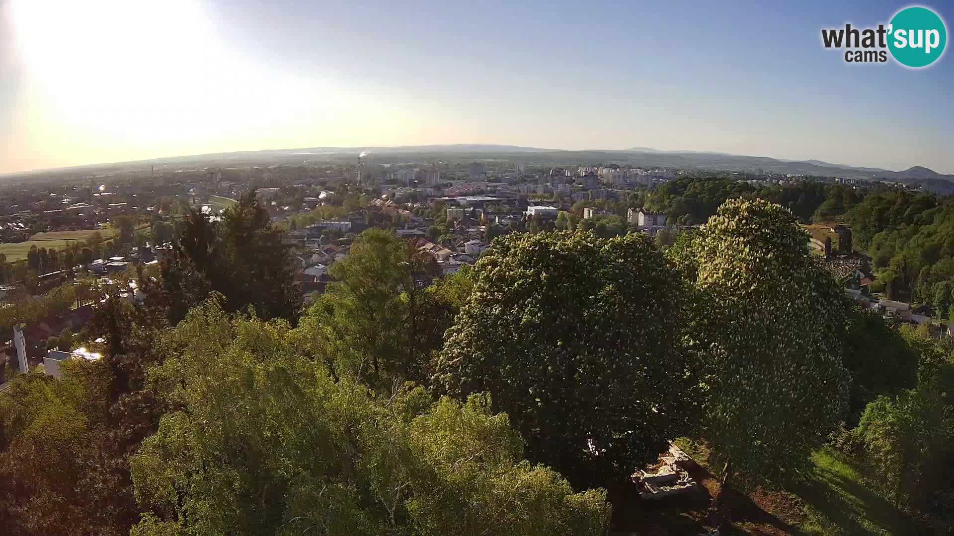 Webcam Karlovac Dubovac Castle – Live View of Karlovac’s Historic Landmark