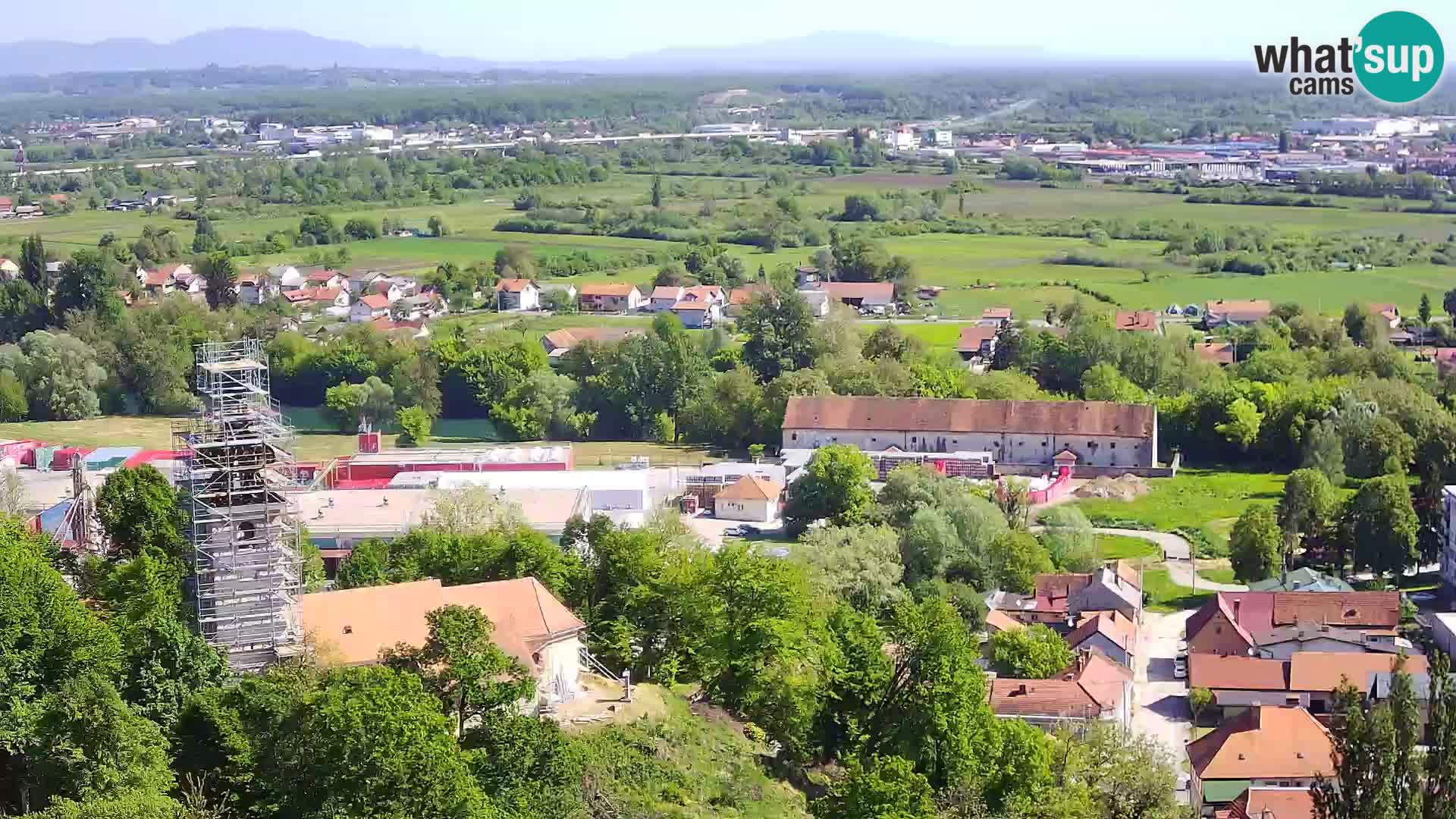 Webcam Karlovac Dubovac Castle – Live View of Karlovac’s Historic Landmark