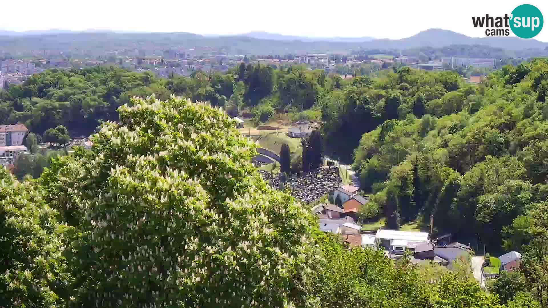 Web kamera Karlovac – Dvorac Dubovac uživo