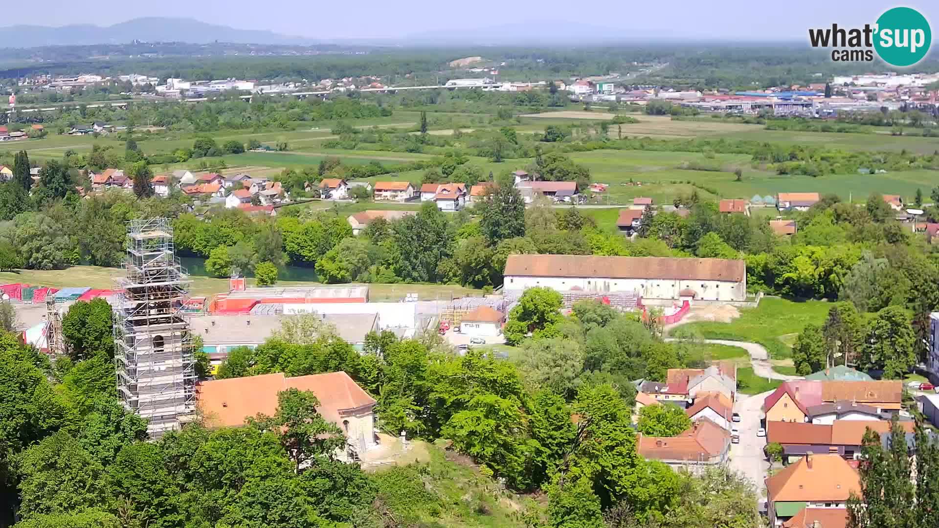 Webcam Castello Dubovac Karlovac – Vista Live sul Castello Storico