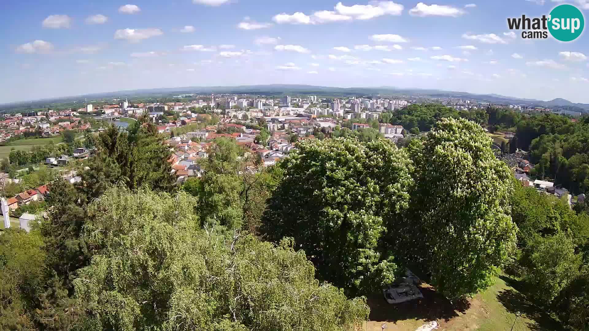 Webcam Karlovac Dubovac Castle – Live View of Karlovac’s Historic Landmark