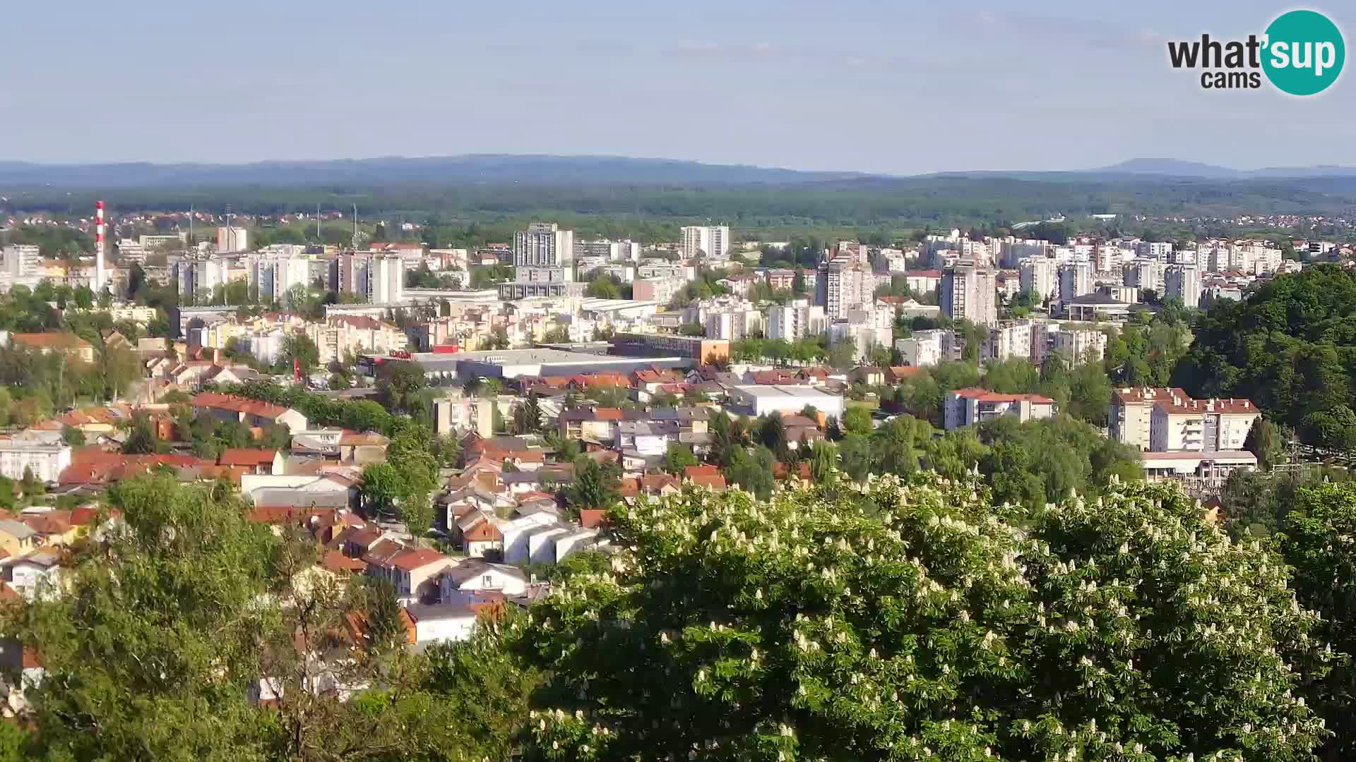 Webcam Karlovac Dubovac Castle – Live View of Karlovac’s Historic Landmark