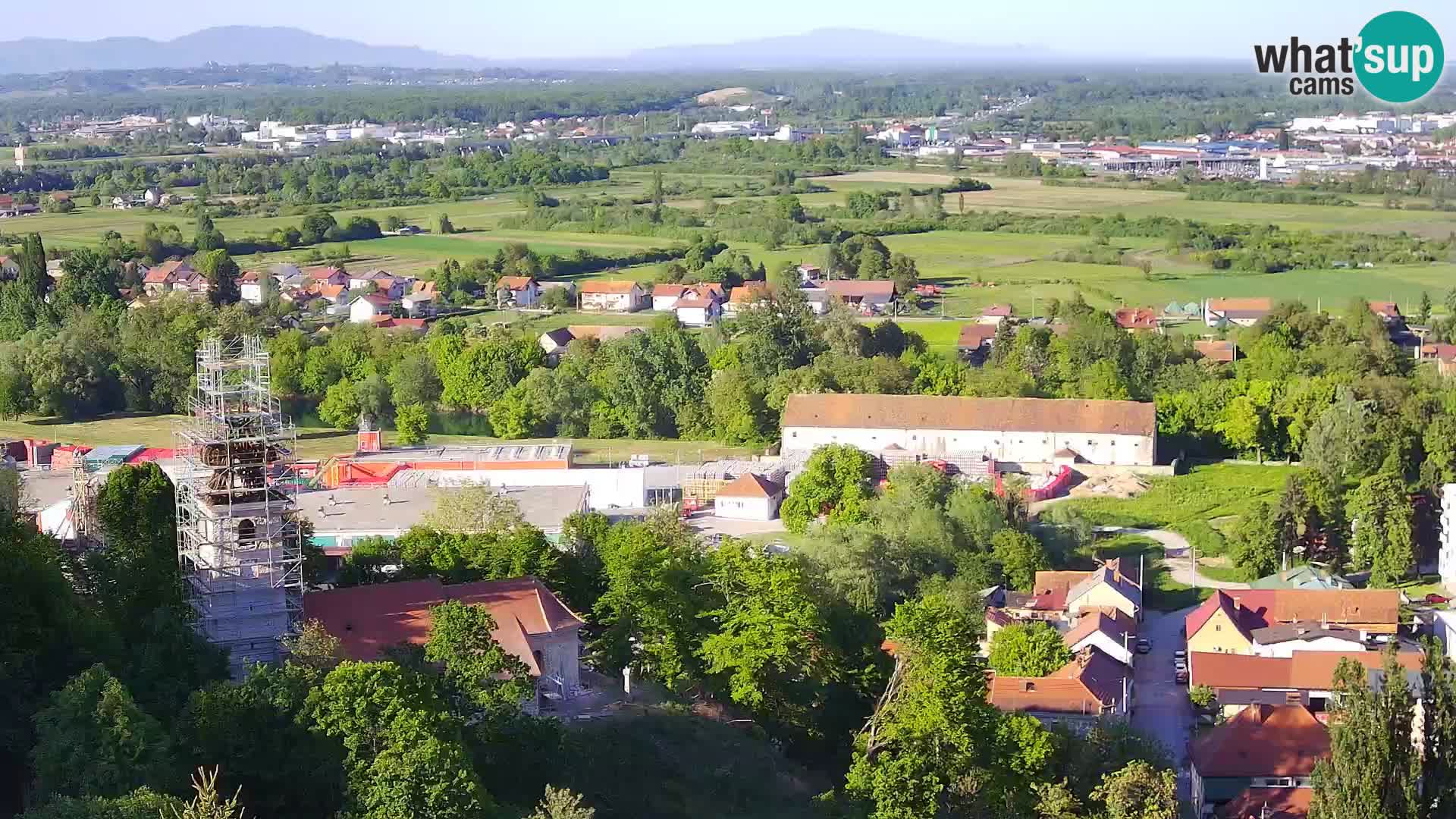 Webcam Karlovac Dubovac Castle – Live View of Karlovac’s Historic Landmark
