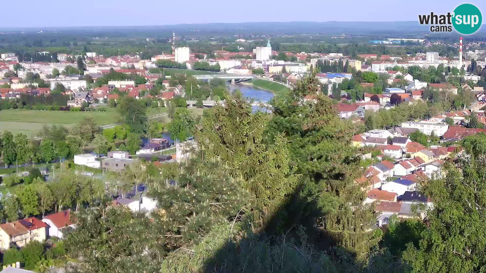 Webcam Karlovac Château Dubovac – Vue en direct de ce monument historique