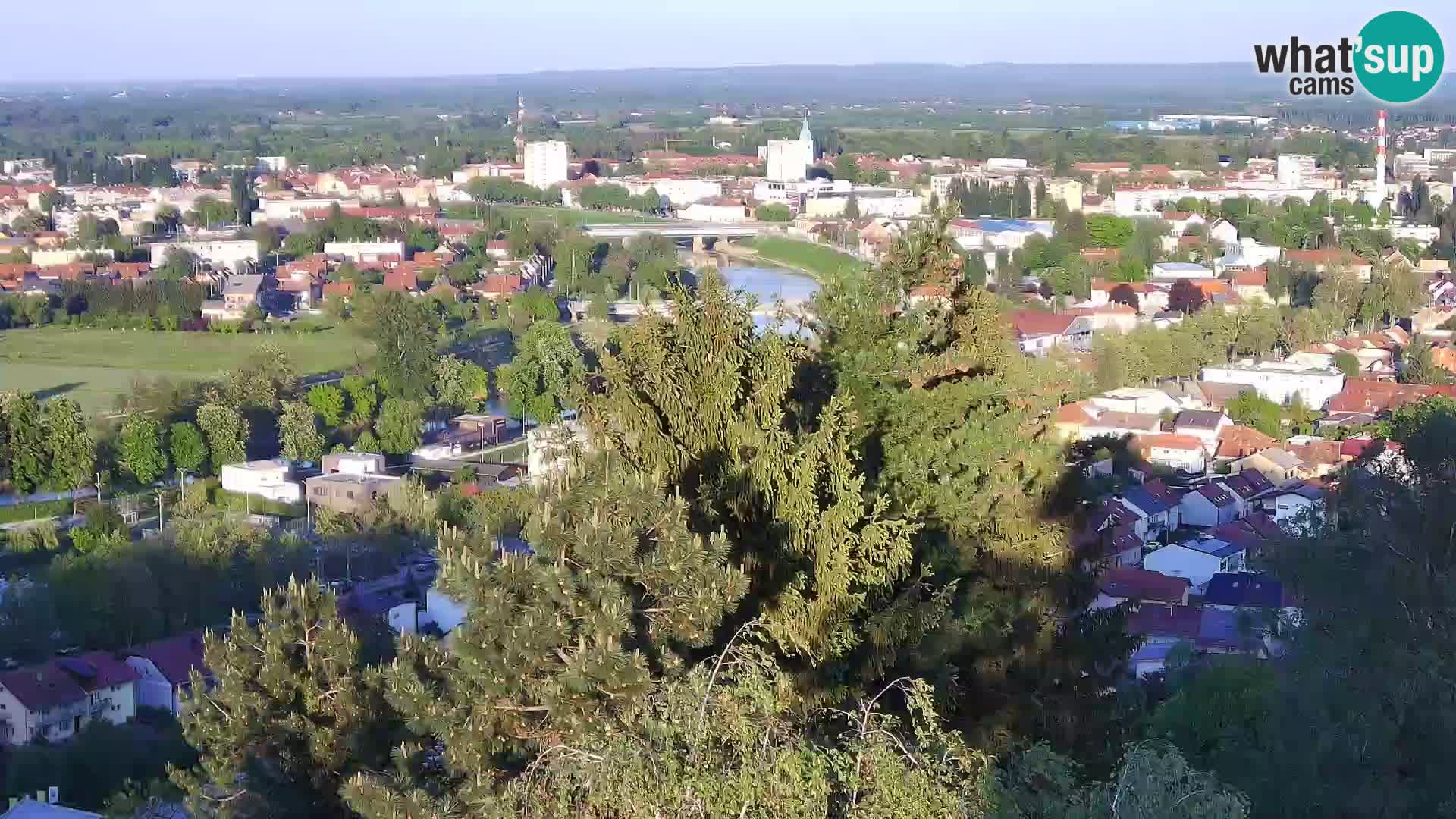 Webcam Karlovac Château Dubovac – Vue en direct de ce monument historique