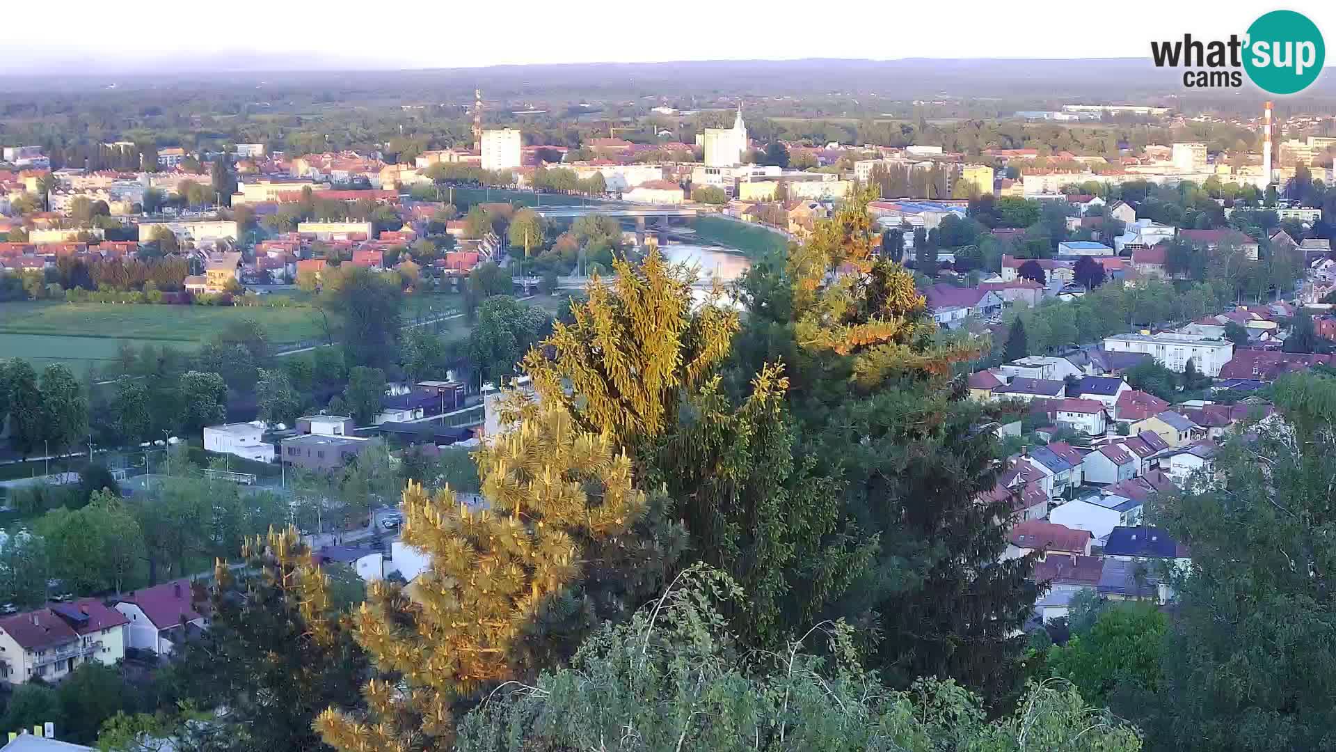 Webcam Karlovac Château Dubovac – Vue en direct de ce monument historique