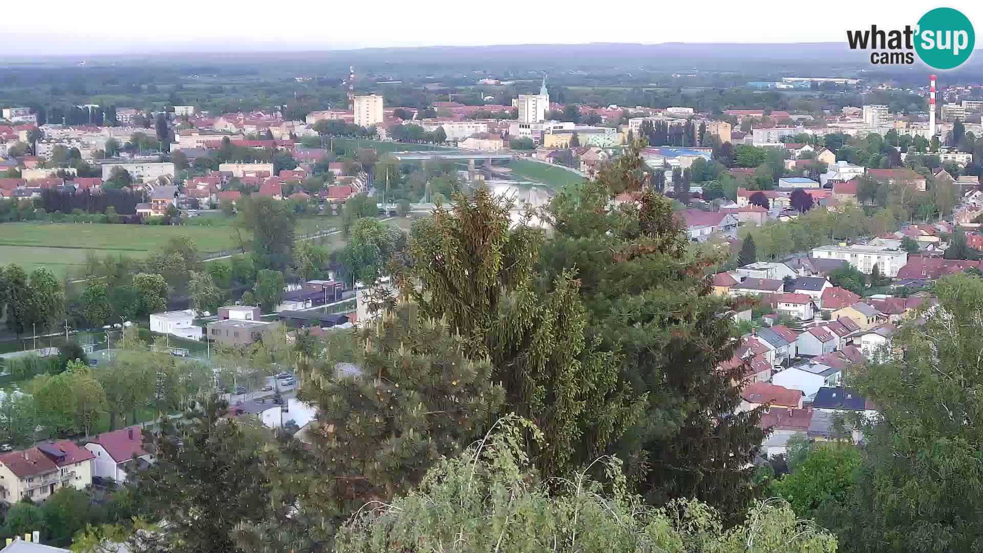 Webcam Karlovac Château Dubovac – Vue en direct de ce monument historique