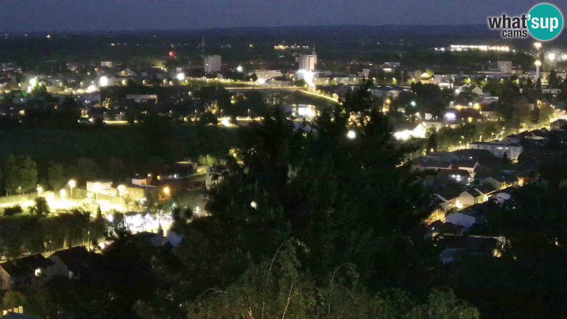 Web kamera Karlovac – Dvorac Dubovac uživo