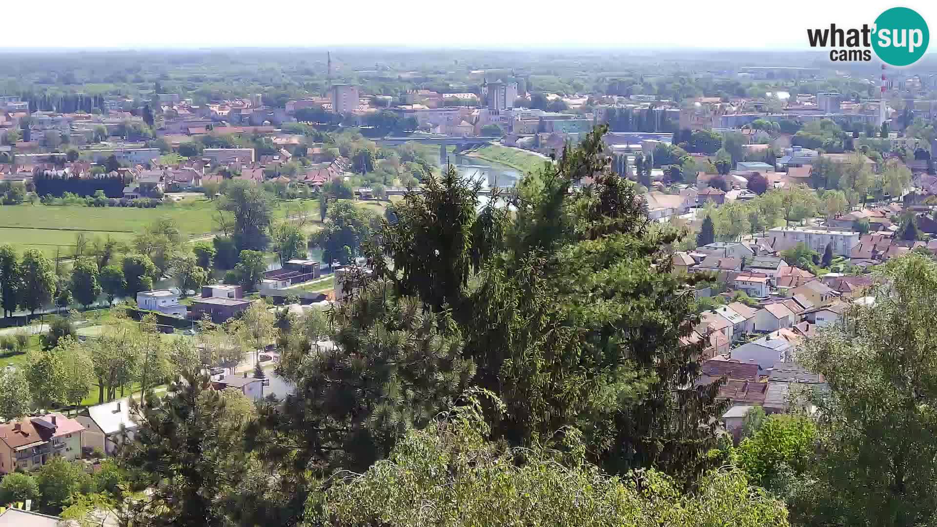 Webcam Karlovac Château Dubovac – Vue en direct de ce monument historique