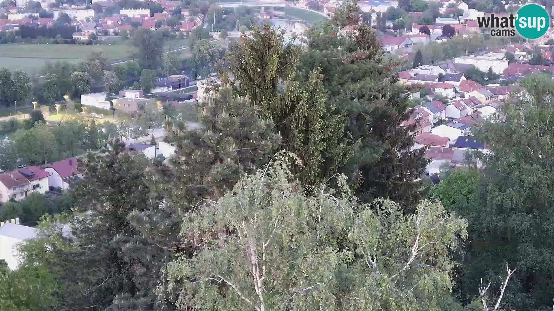 Webcam Karlovac Château Dubovac – Vue en direct de ce monument historique