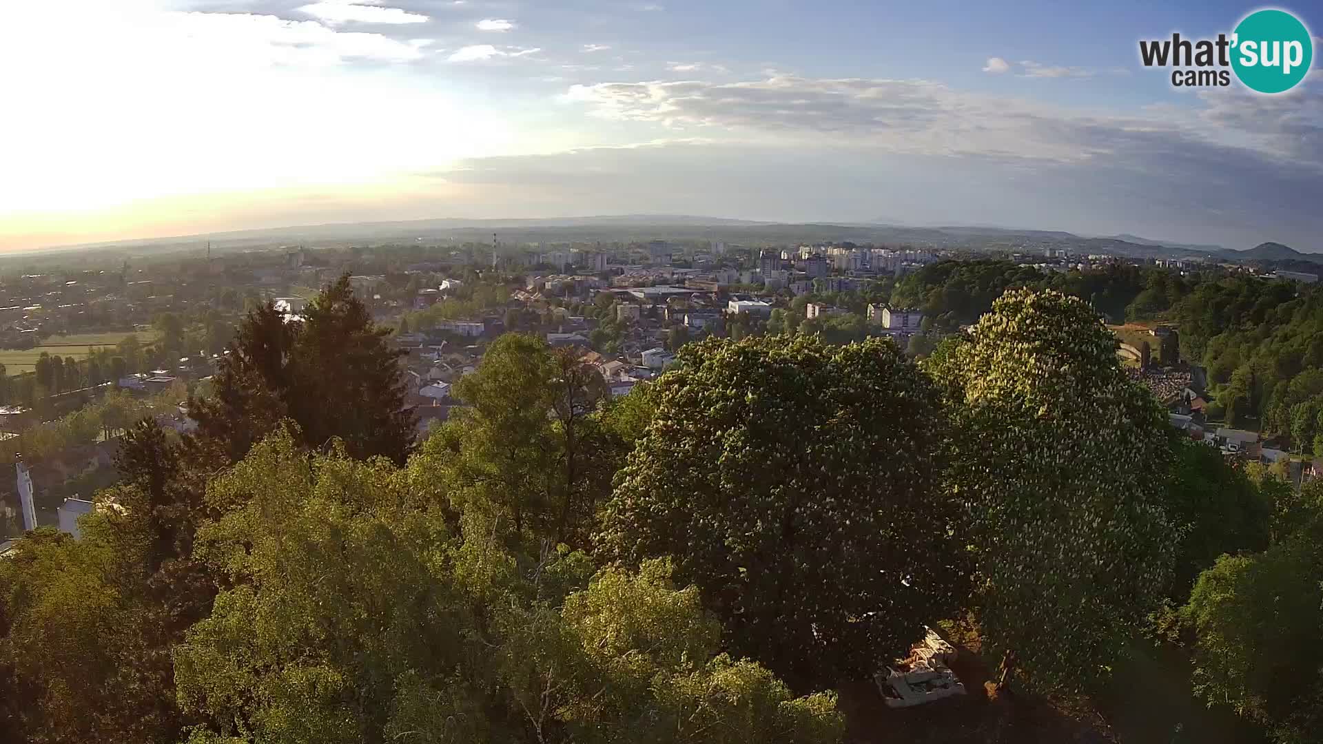 Webcam Castillo Dubovac Karlovac – Vista en directo del histórico castillo