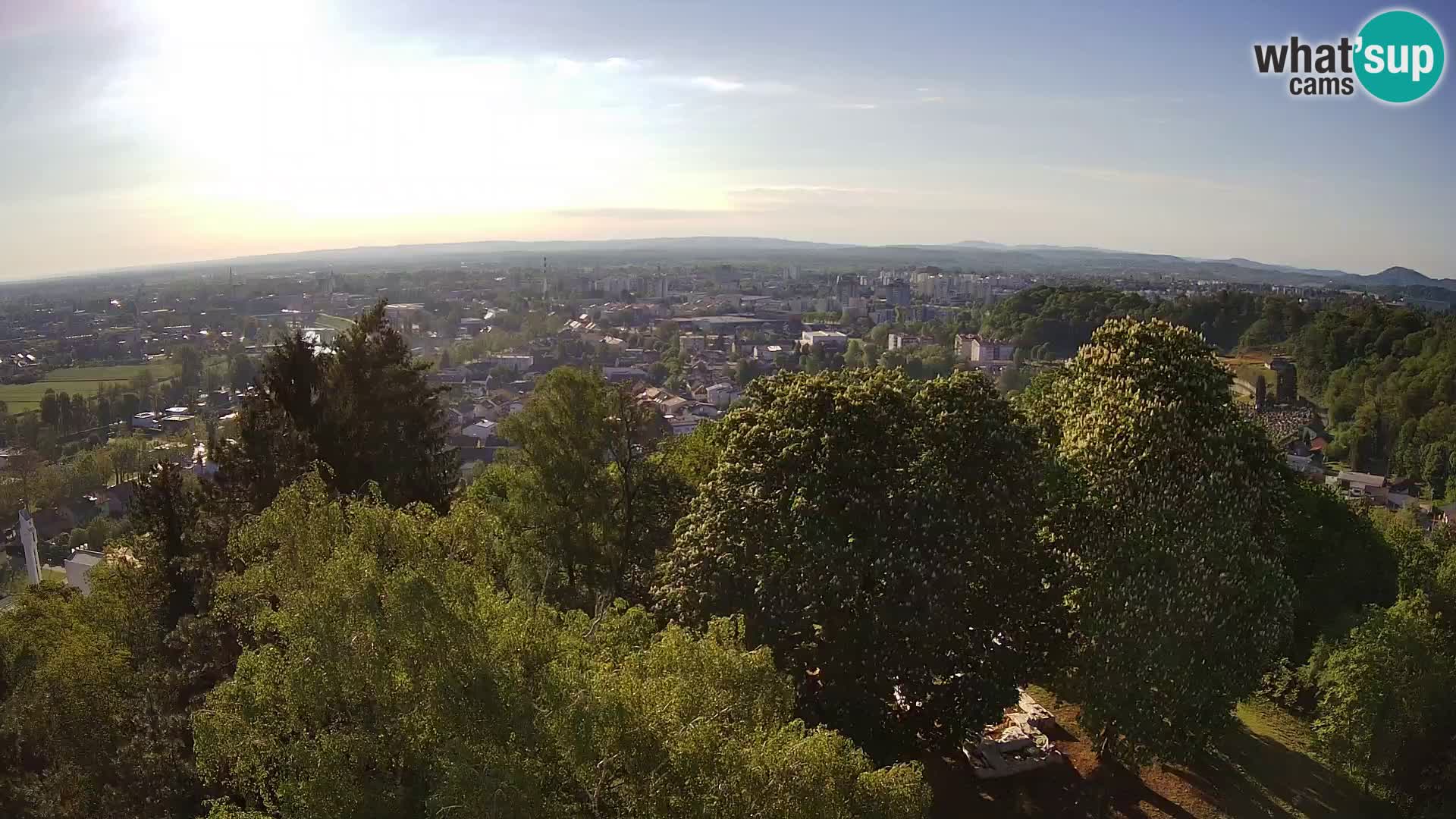 Webcam Karlovac Château Dubovac – Vue en direct de ce monument historique