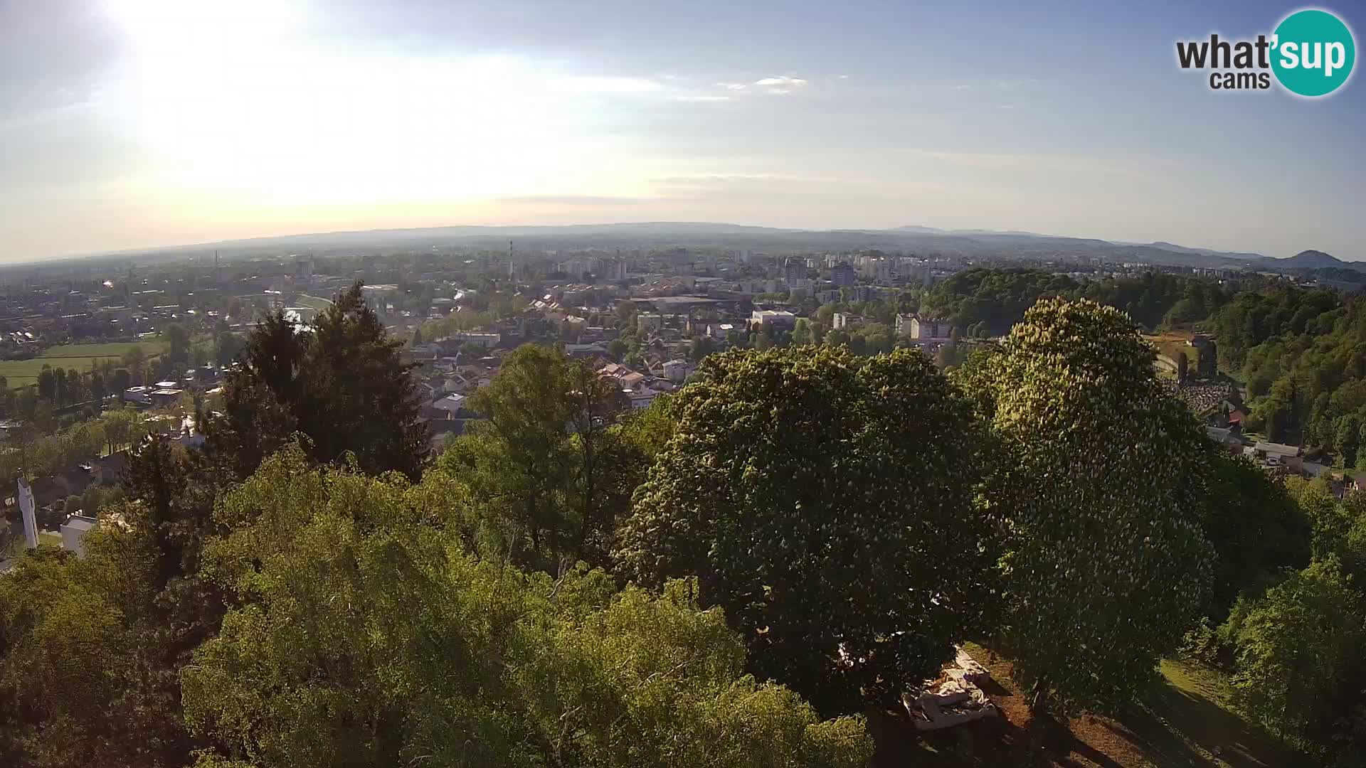 Webcam Karlovac Dubovac Castle – Live View of Karlovac’s Historic Landmark