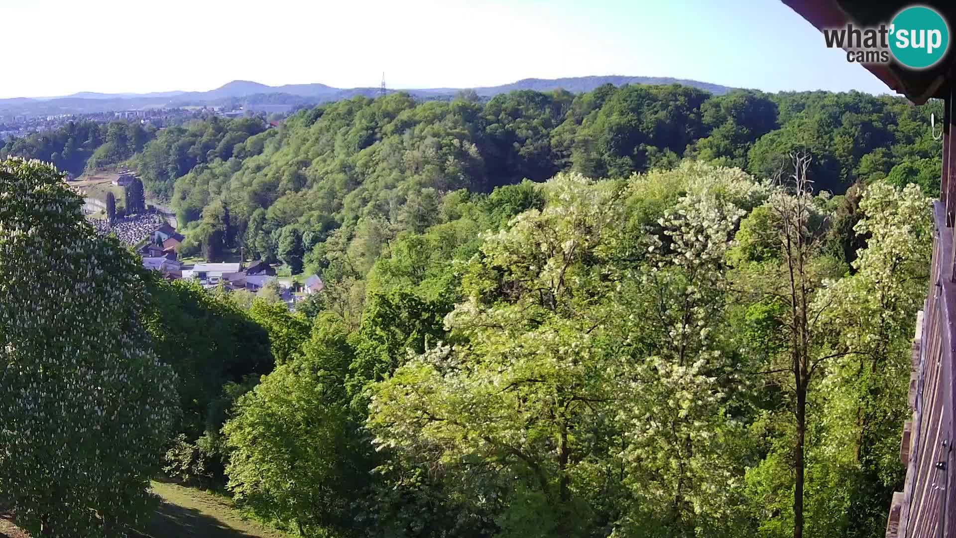 Webcam Karlovac Château Dubovac – Vue en direct de ce monument historique