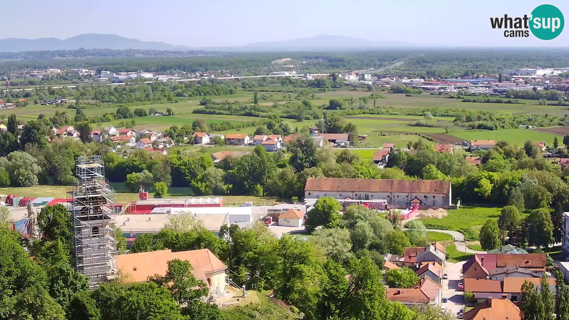 Webcam Karlovac Château Dubovac – Vue en direct de ce monument historique