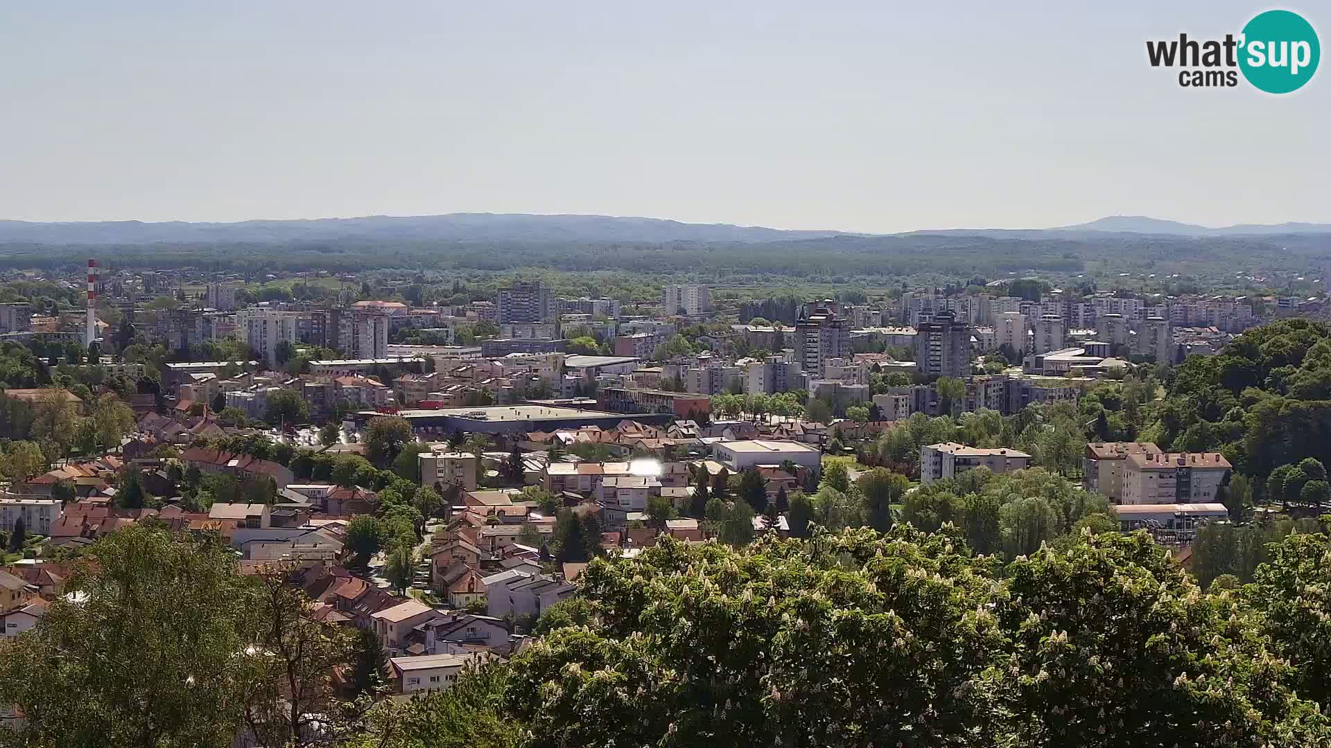 Webcam Karlovac Dubovac Castle – Live View of Karlovac’s Historic Landmark
