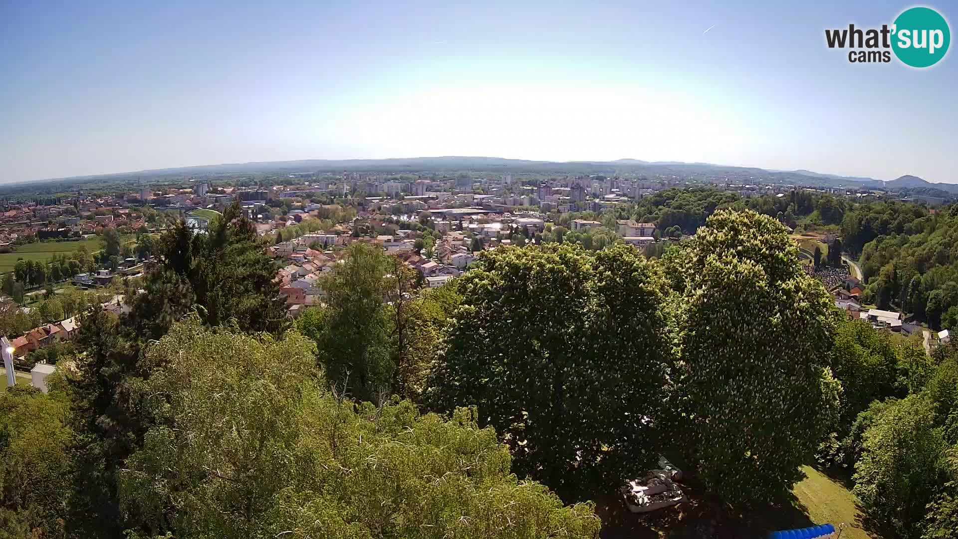 Webcam Karlovac Dubovac Castle – Live View of Karlovac’s Historic Landmark