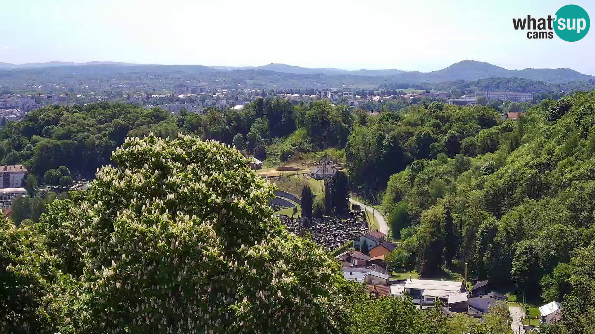 Web kamera Karlovac – Dvorac Dubovac uživo