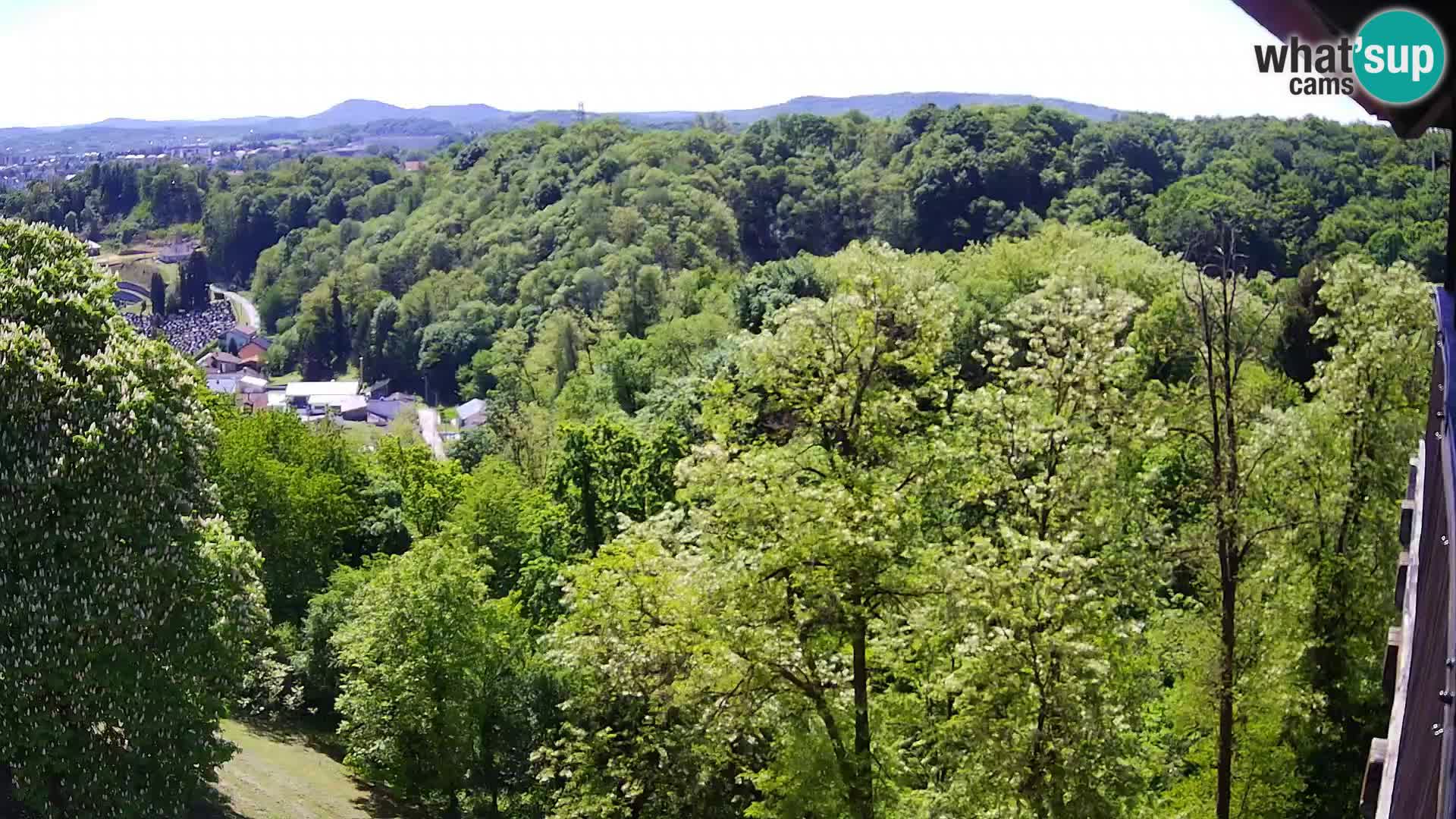 Webcam Castello Dubovac Karlovac – Vista Live sul Castello Storico