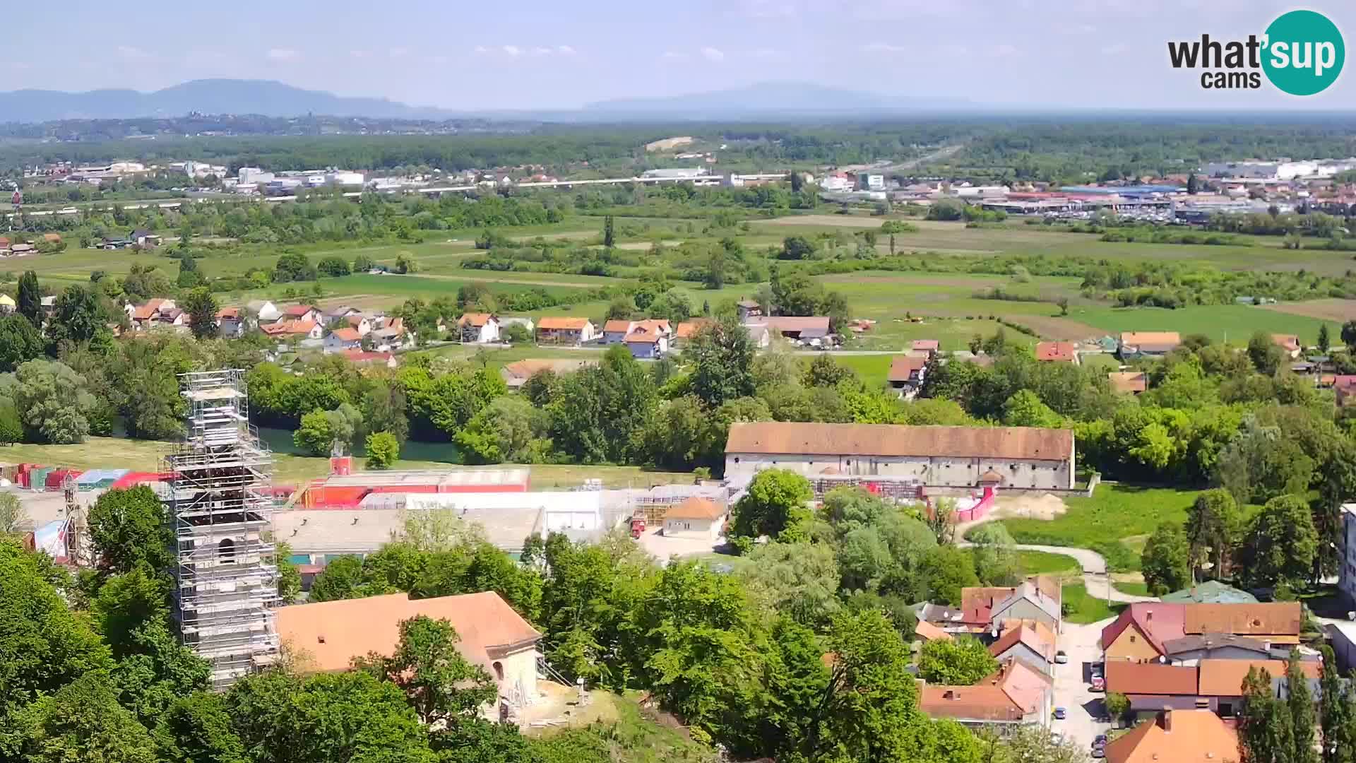 Webcam Castello Dubovac Karlovac – Vista Live sul Castello Storico