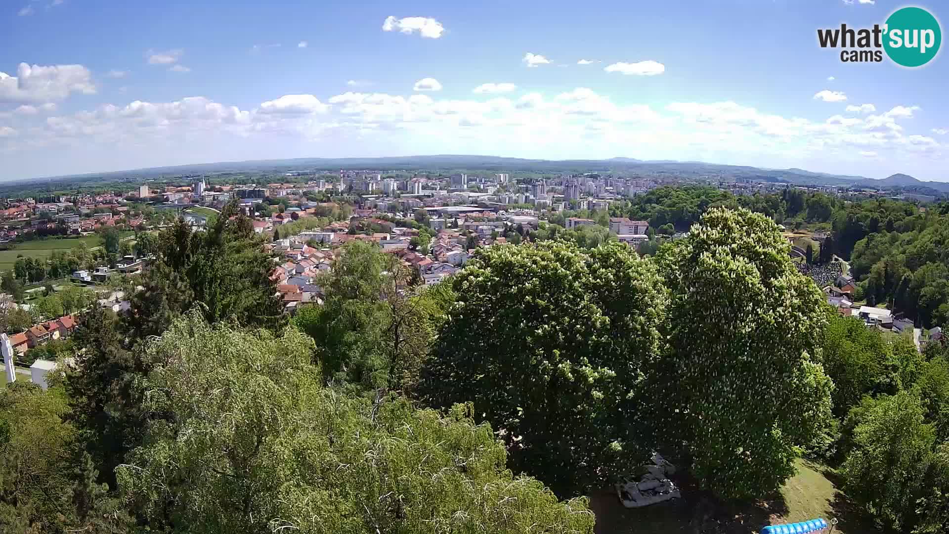 Webcam Karlovac Château Dubovac – Vue en direct de ce monument historique