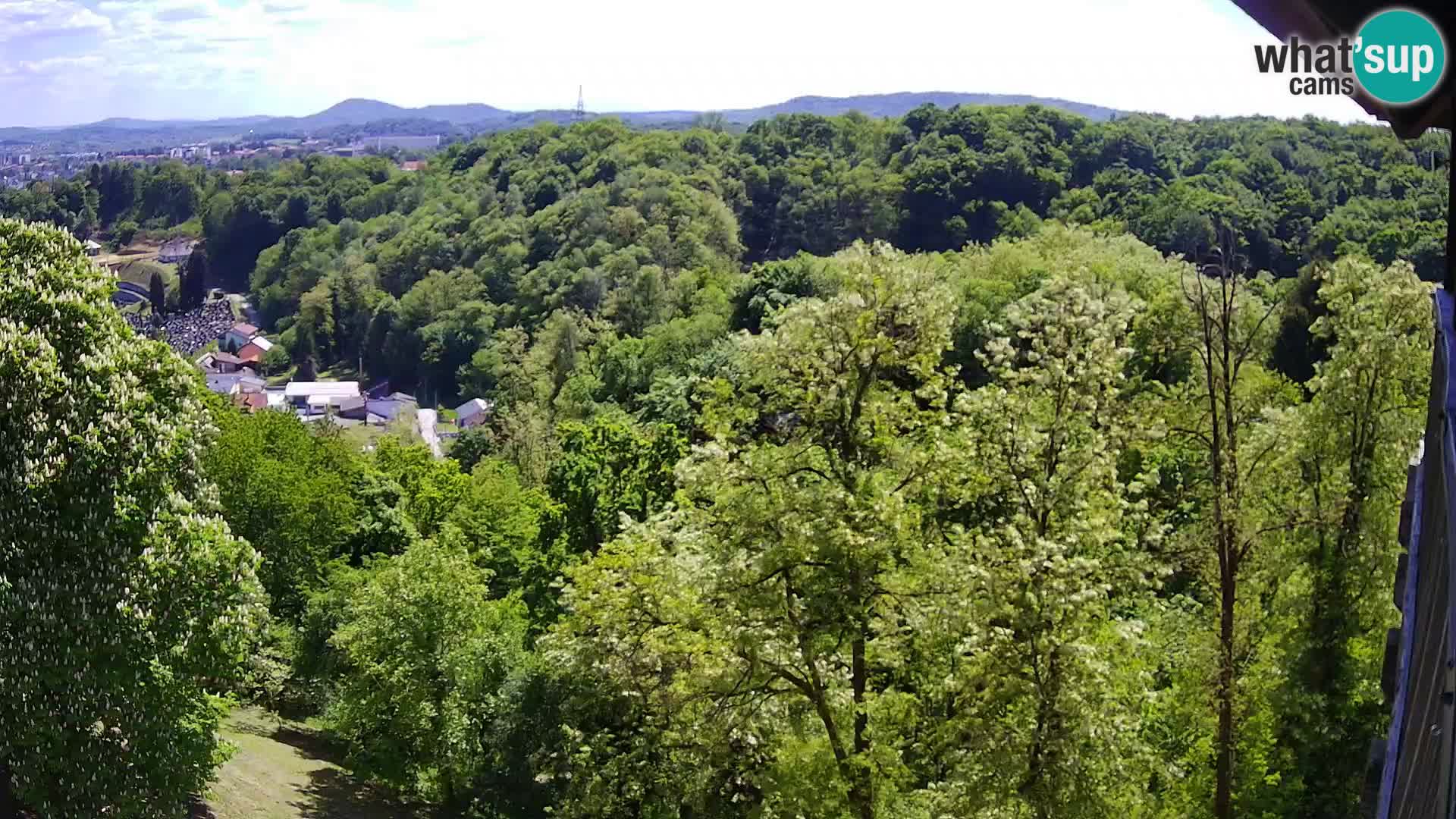 Webcam Karlovac Dubovac Castle – Live View of Karlovac’s Historic Landmark