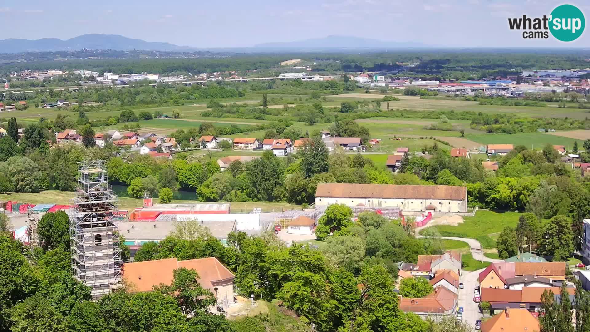 Webcam Castello Dubovac Karlovac – Vista Live sul Castello Storico