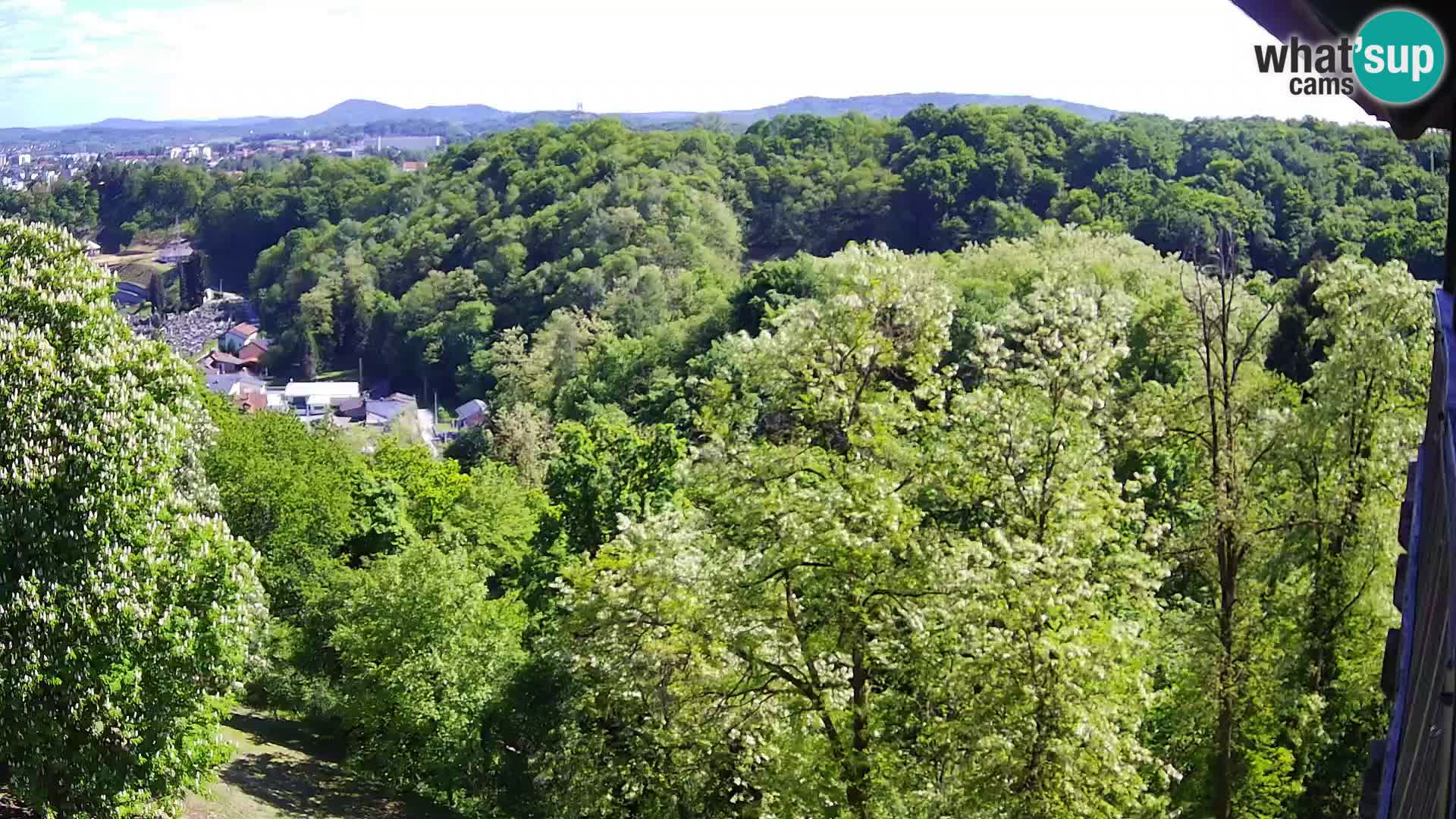Webcam Karlovac Dubovac Castle – Live View of Karlovac’s Historic Landmark