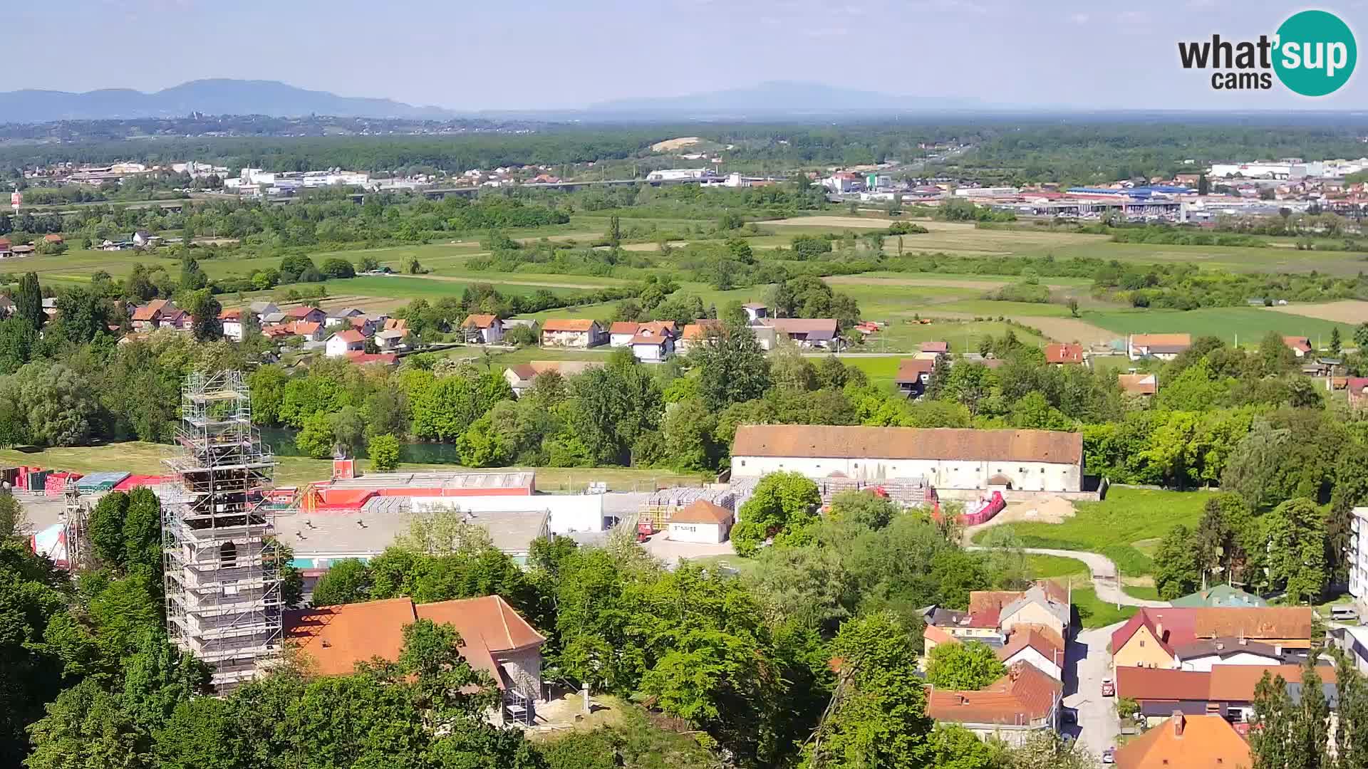 Webcam Karlstadt Burg Dubovac – Liveblick auf das historische Wahrzeichen