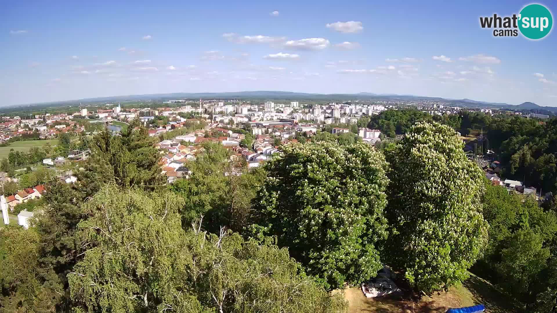 Webcam Karlovac Dubovac Castle – Live View of Karlovac’s Historic Landmark