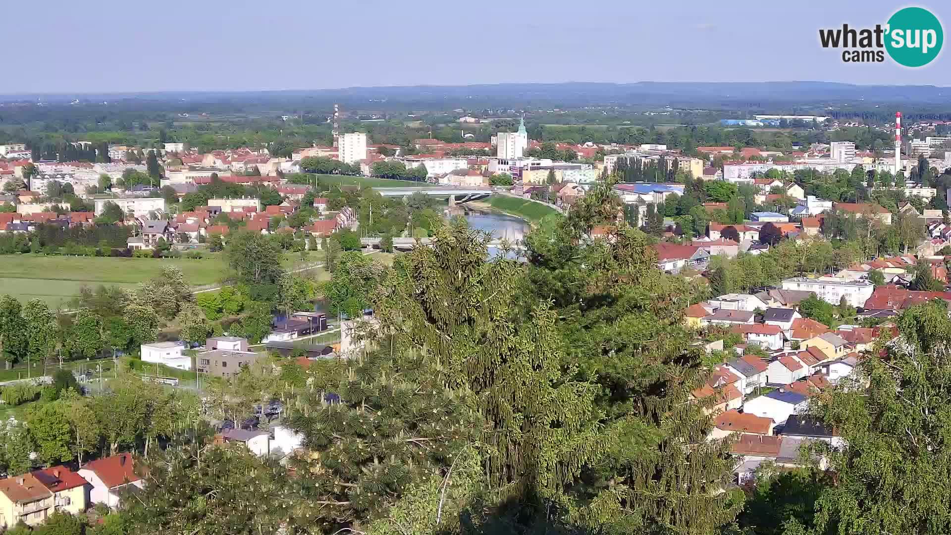 Webcam Karlovac Dubovac Castle – Live View of Karlovac’s Historic Landmark