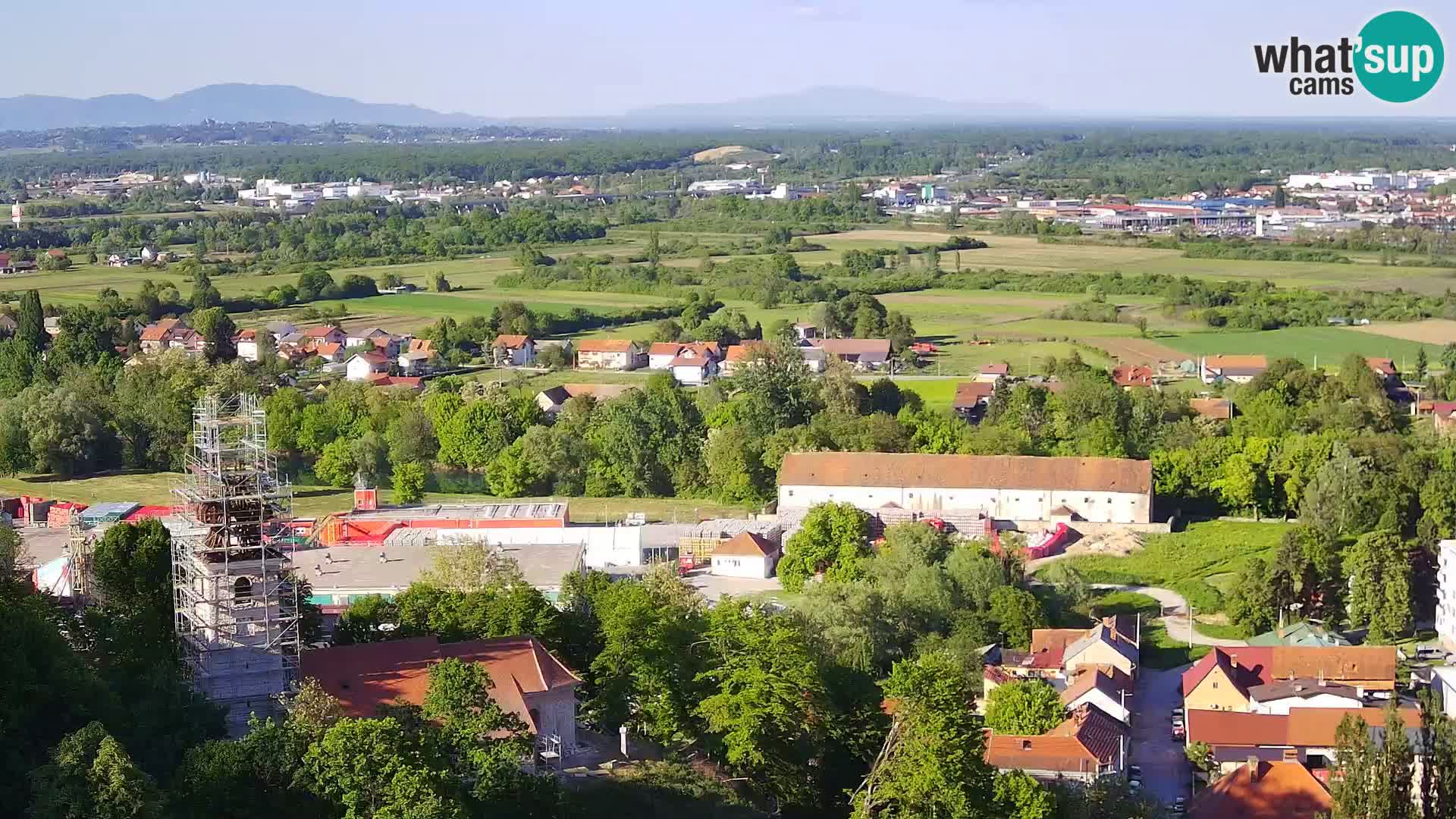 Webcam Castello Dubovac Karlovac – Vista Live sul Castello Storico