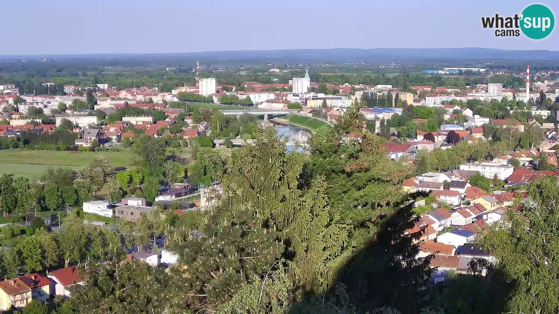 Webcam Karlovac Dubovac Castle – Live View of Karlovac’s Historic Landmark