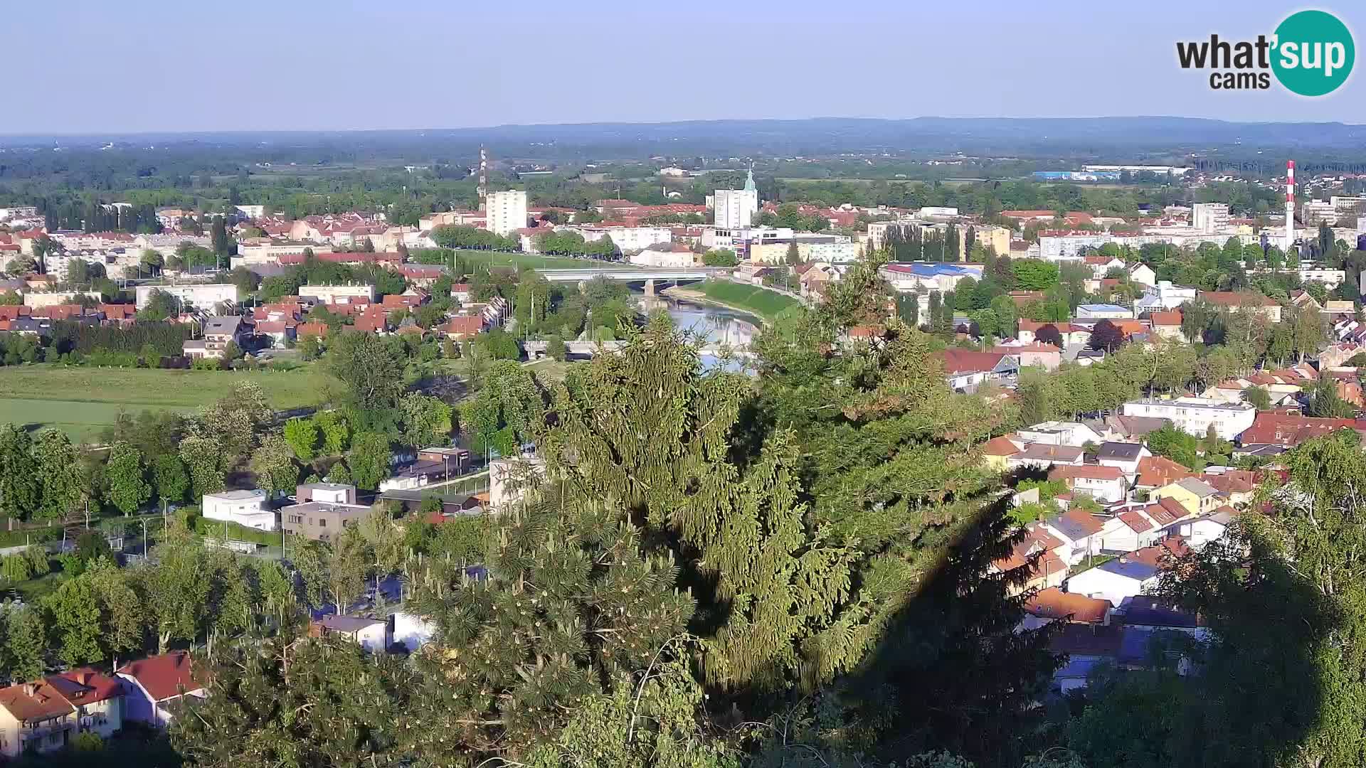 Webcam Karlovac Dubovac Castle – Live View of Karlovac’s Historic Landmark