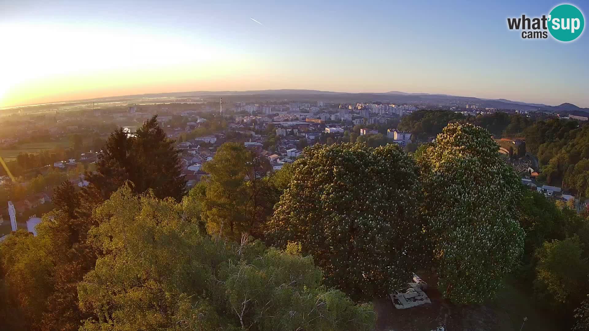 Webcam Karlovac Château Dubovac – Vue en direct de ce monument historique