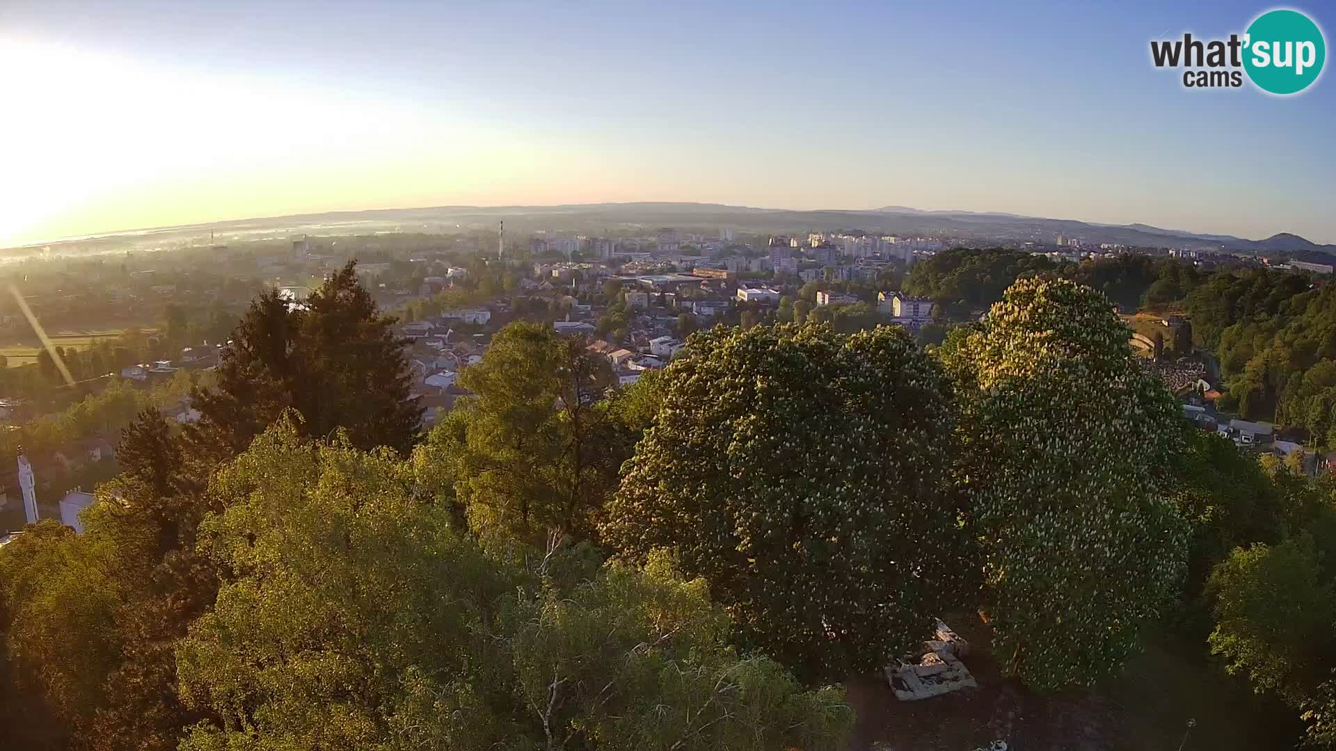 Webcam Karlovac Dubovac Castle – Live View of Karlovac’s Historic Landmark