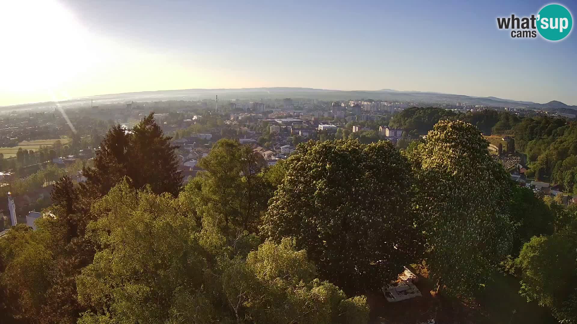 Webcam Karlovac Dubovac Castle – Live View of Karlovac’s Historic Landmark